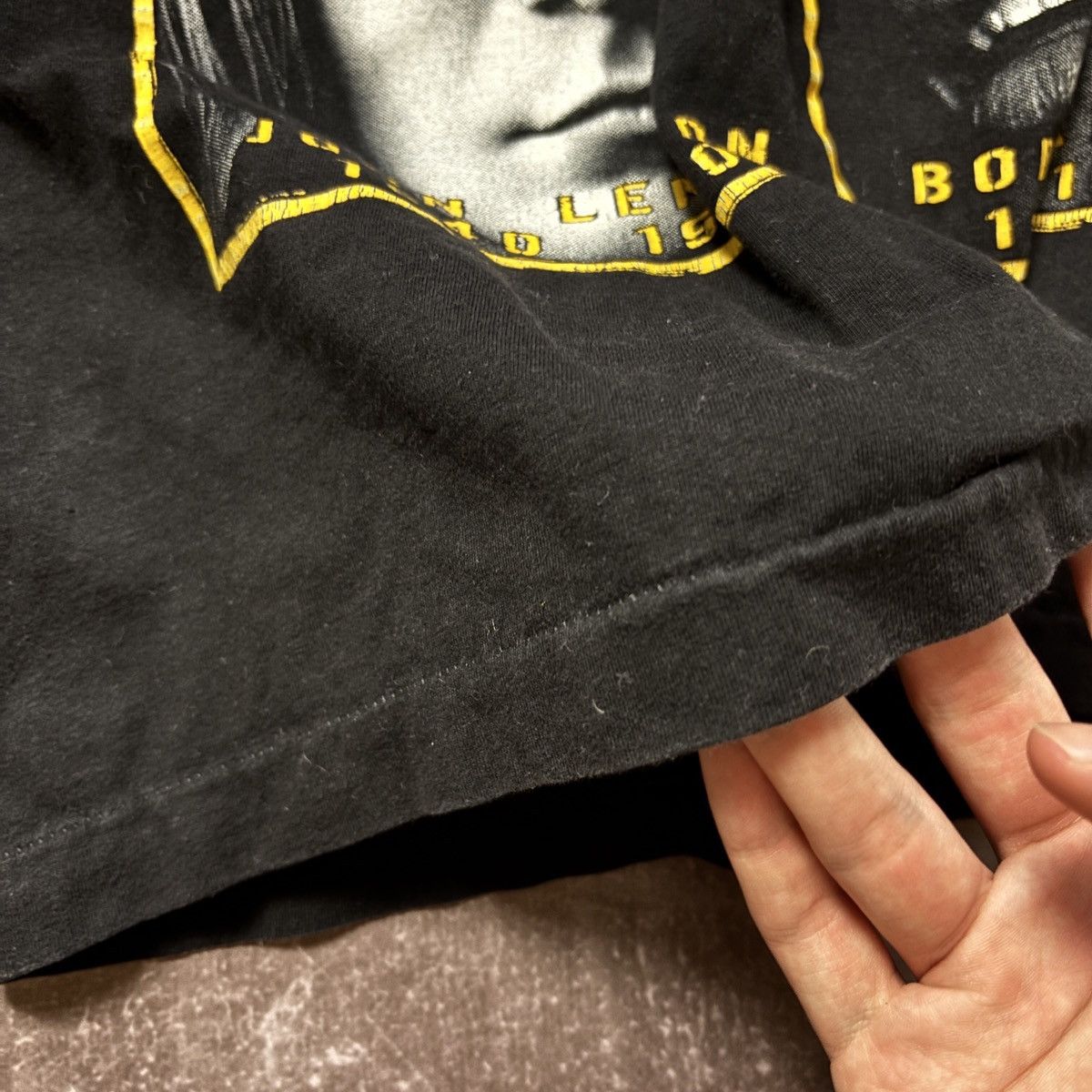 Band Tees × Bob Marley crazy 90s single stitch Kurt Cobain legends t-shirt lennon Size US M / EU 48-50 / 2 - 8 Thumbnail