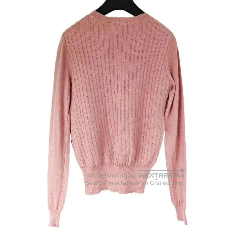 Dior Dior Pink Cashmere Long Sleeve Sweater . Size S / US 4 / IT 40 - 2 Thumbnail