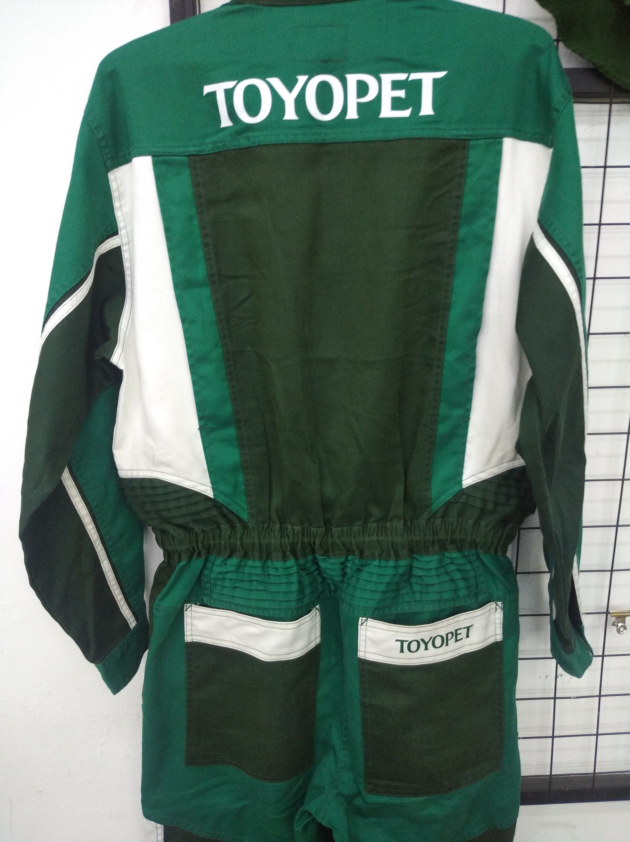 Japanese Brand × Sports Specialties Vintage Toyota Techno Toyopet Overalls Jumpsuits Racing Size US 34 / EU 50 - 5 Thumbnail