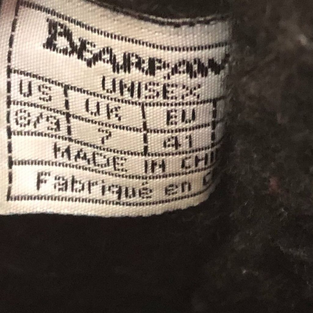 Vintage Bearpaw boots black suede leather wool lining rubber sole 8 Size US 8 / IT 38 - 6 Thumbnail