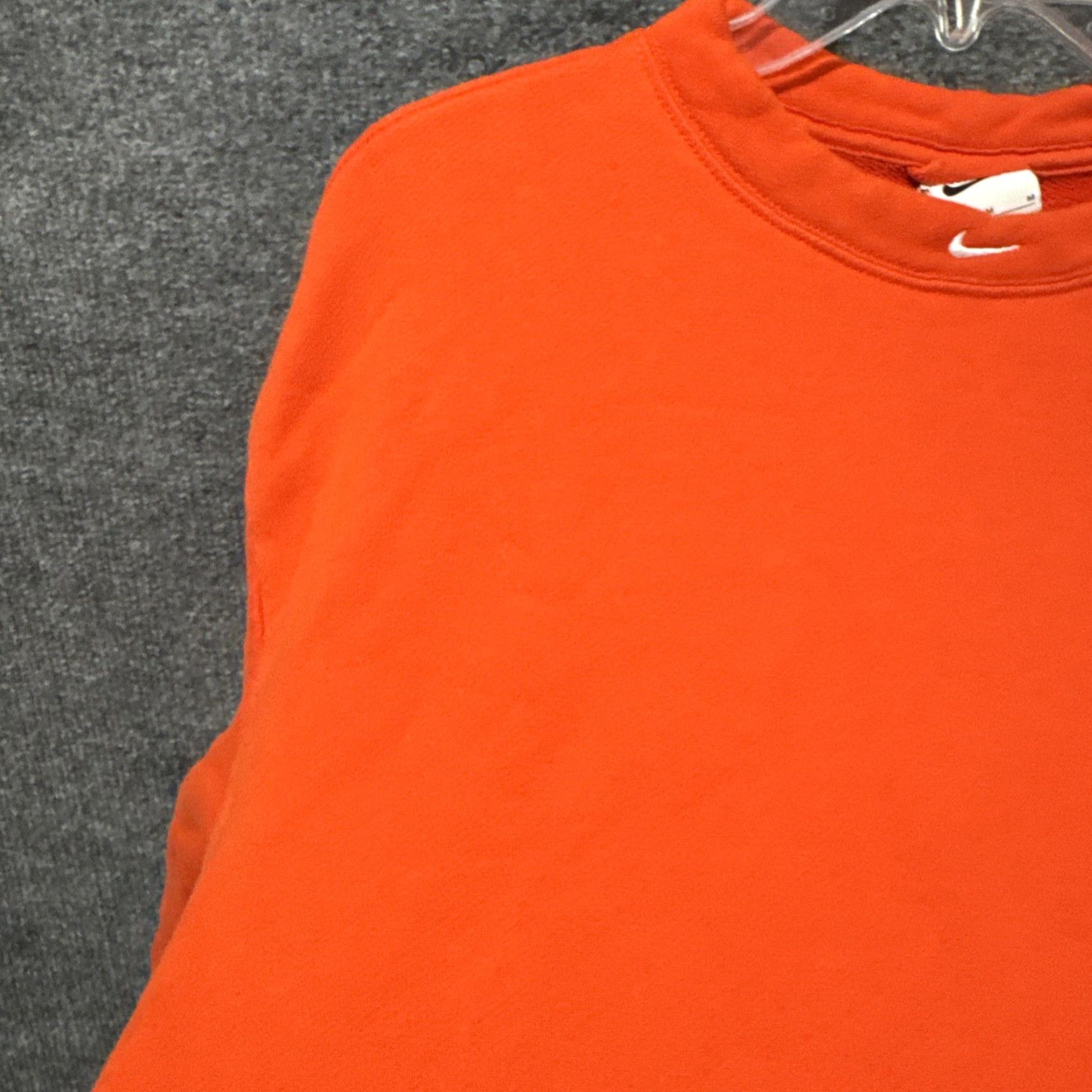 Nike Nike Men T-Shirt Short Sleeve Check Swoosh Size M Orange Shirt Mens Size US M / EU 48-50 / 2 - 5 Thumbnail