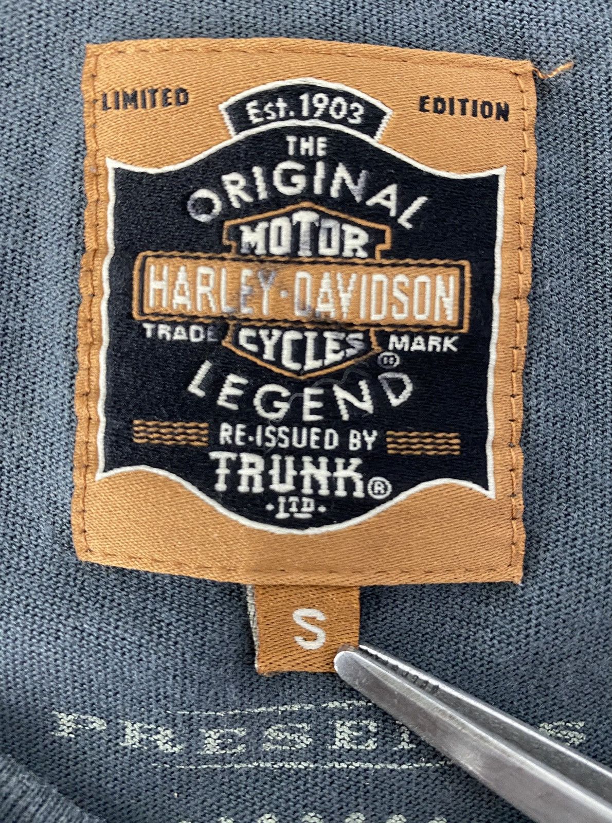 Trunk Ltd Harley Davidson Trunk LTD Swarovski Crystal Shirt Small Size S / US 4 / IT 40 - 6 Thumbnail