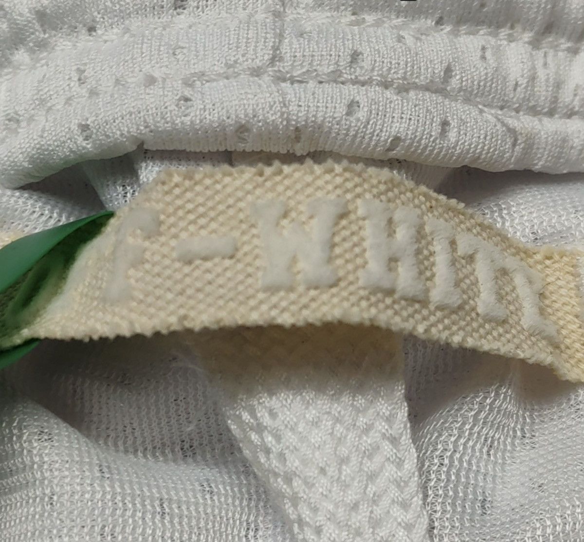 Off-White Off-White STRIPED WALSHORT WHITE Size US 28 / EU 44 - 4 Thumbnail