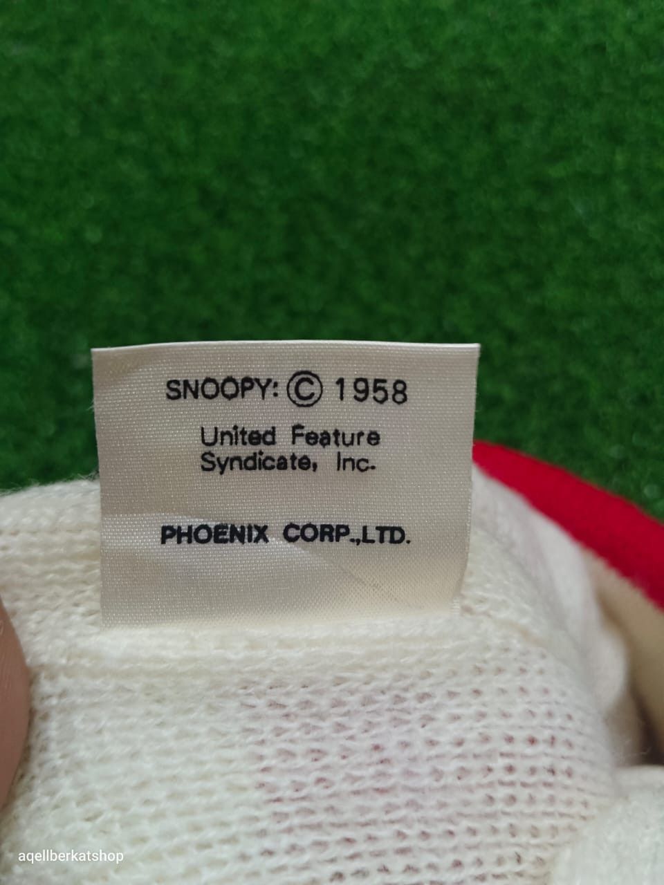 Vintage VTG 90s Snoopy Peanuts Beanie Size ONE SIZE - 8 Thumbnail
