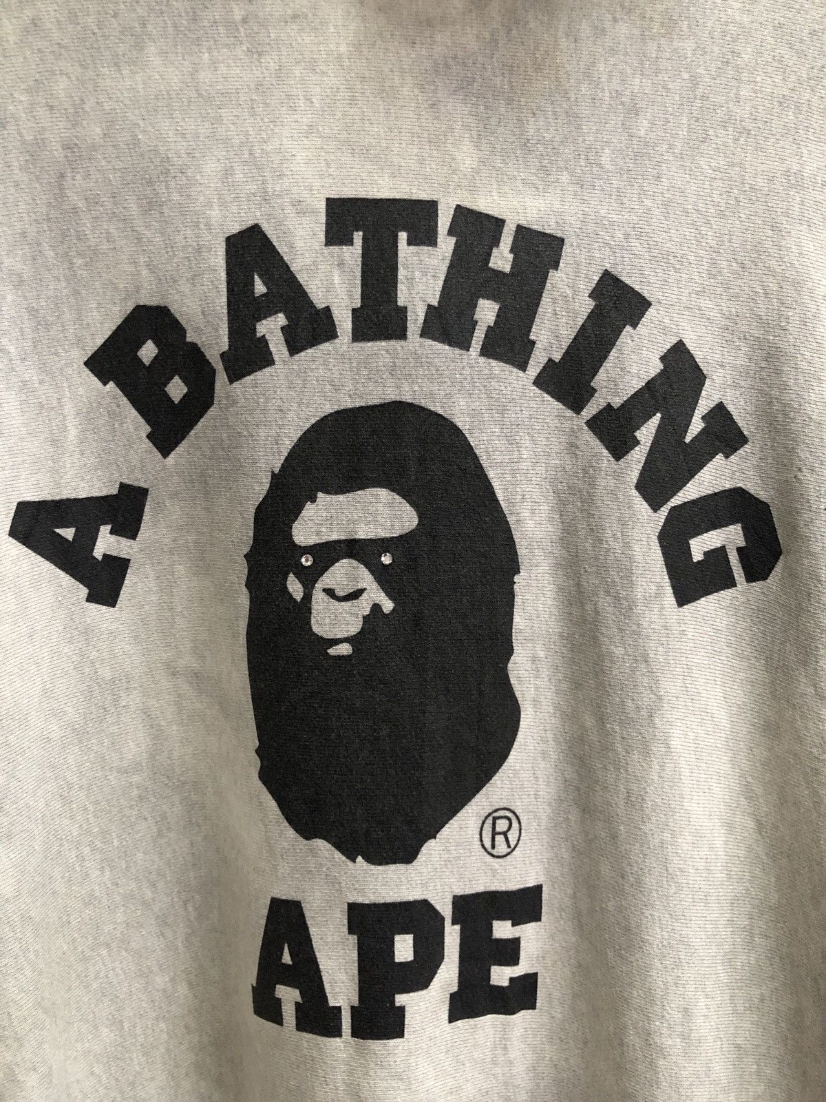Bape OG Vintage 2005 A Bathing Ape College Logo Swarovski Hoodie Size US XL / EU 56 / 4 - 8 Thumbnail