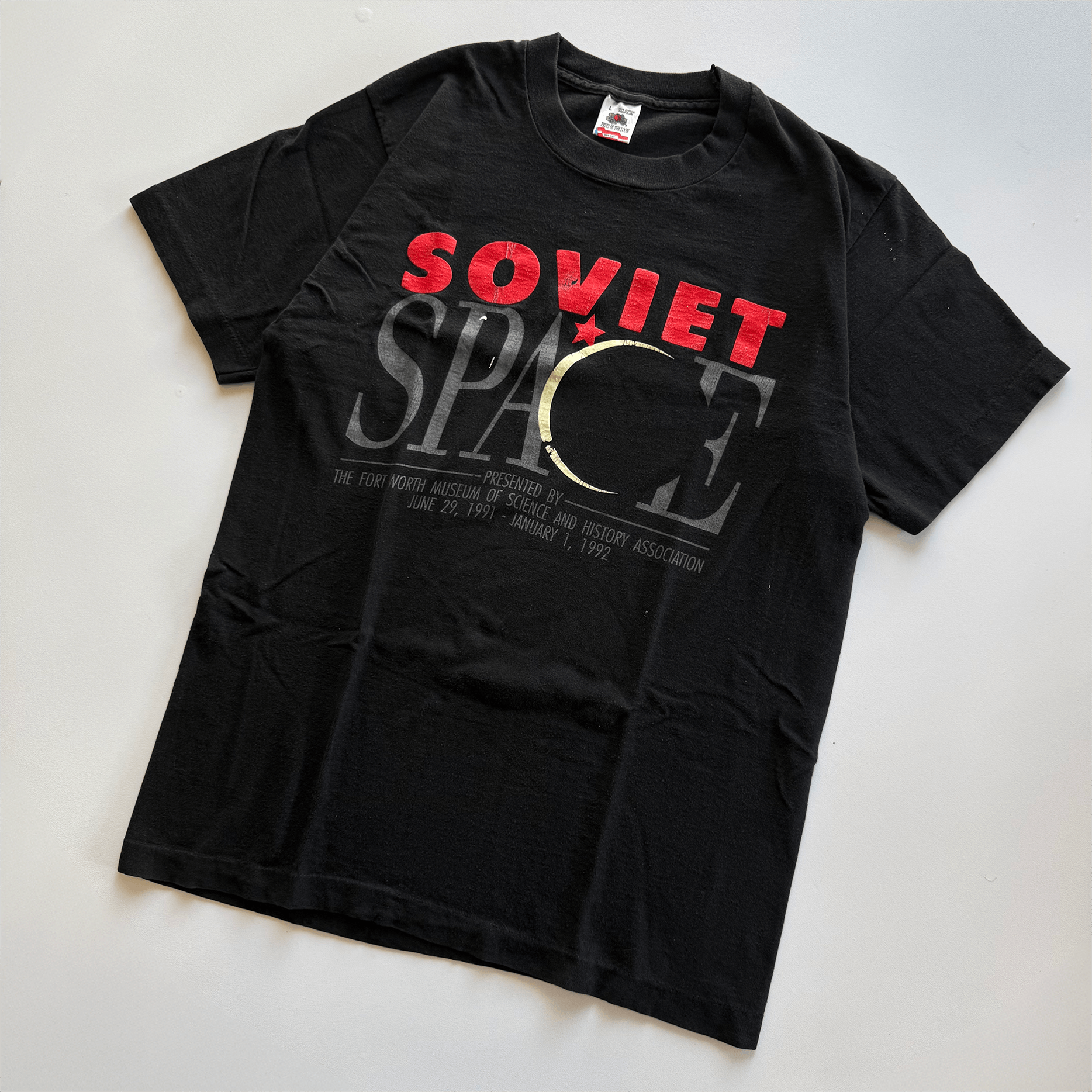 Vintage 1992 Soviet Space Tee Size US L / EU 52-54 / 3 - 2 Thumbnail