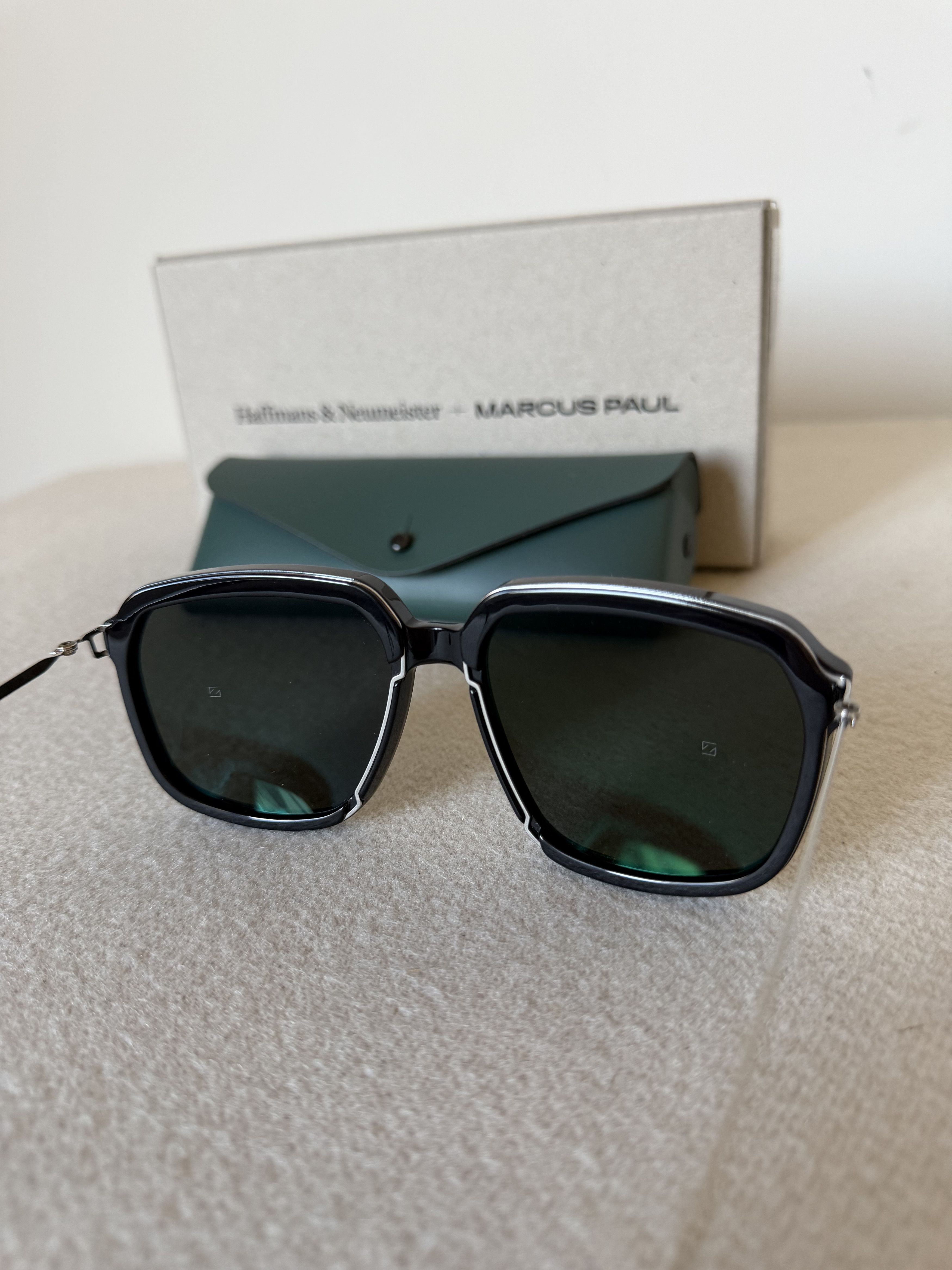 Other Haffmans & Neumeister Marcus Paul Emilio Sunglasses in Black Size ONE SIZE - 6 Thumbnail