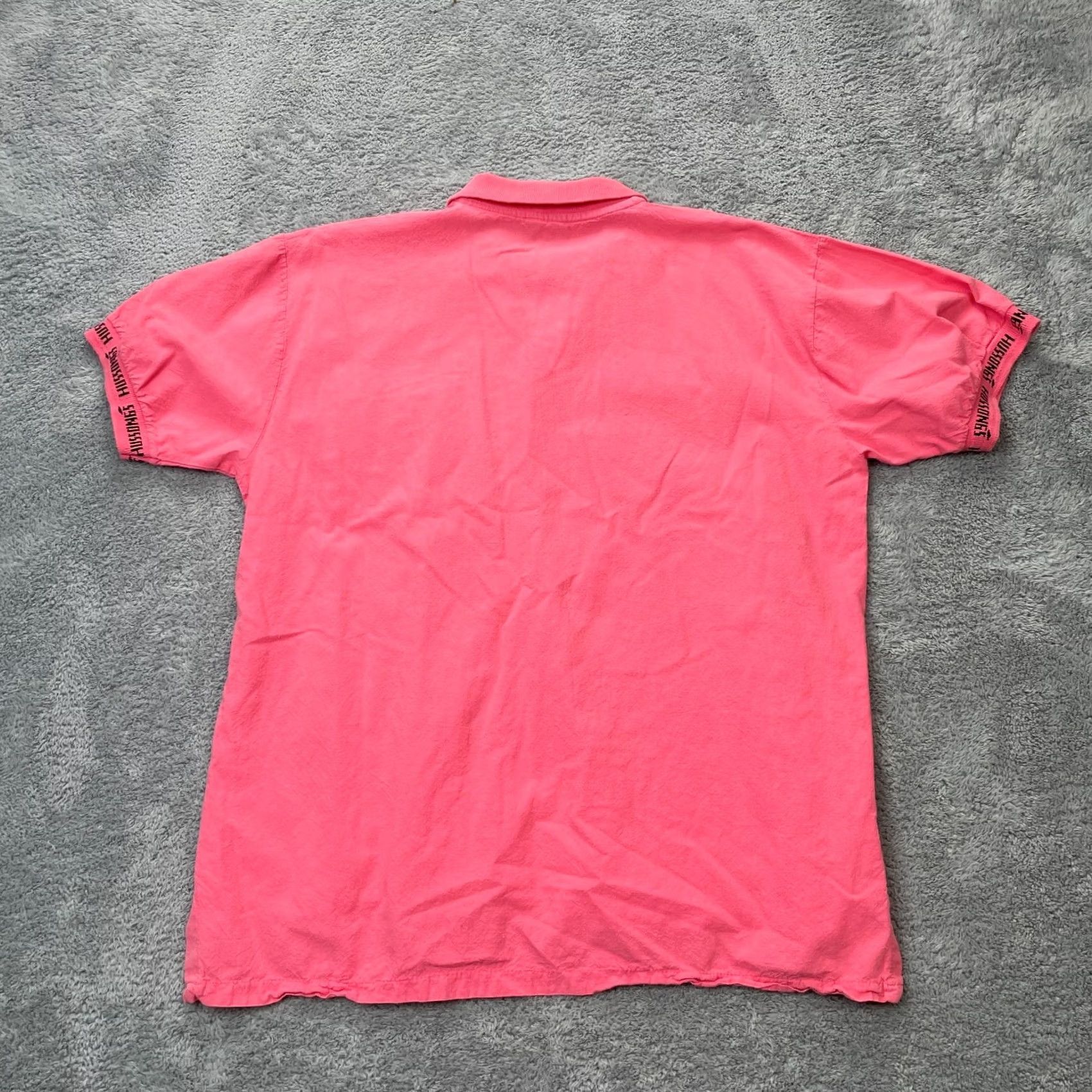 Vintage VINTAGE Hussongs Polo Shirt Mens L Pink Cotton Mexico Ensenada Golf Classic Preppy Size US L / EU 52-54 / 3 - 2 Thumbnail