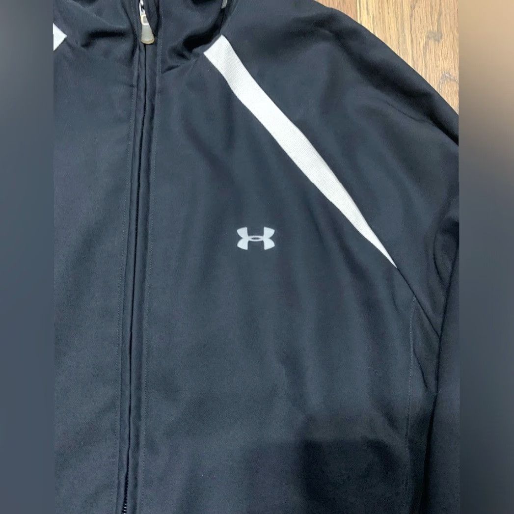 Under Armour Under Armour Black Jacket Small Unisex Adults S Polyester Basic Jacket Men/Women? Size US S / EU 44-46 / 1 - 2 Thumbnail