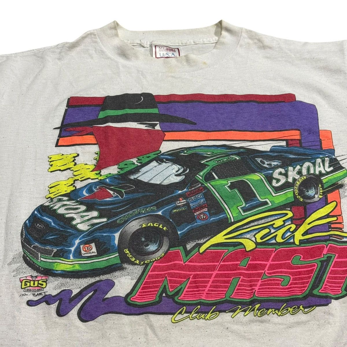Other VINTAGE NASCAR 80s TEE Size US L / EU 52-54 / 3 - 2 Thumbnail