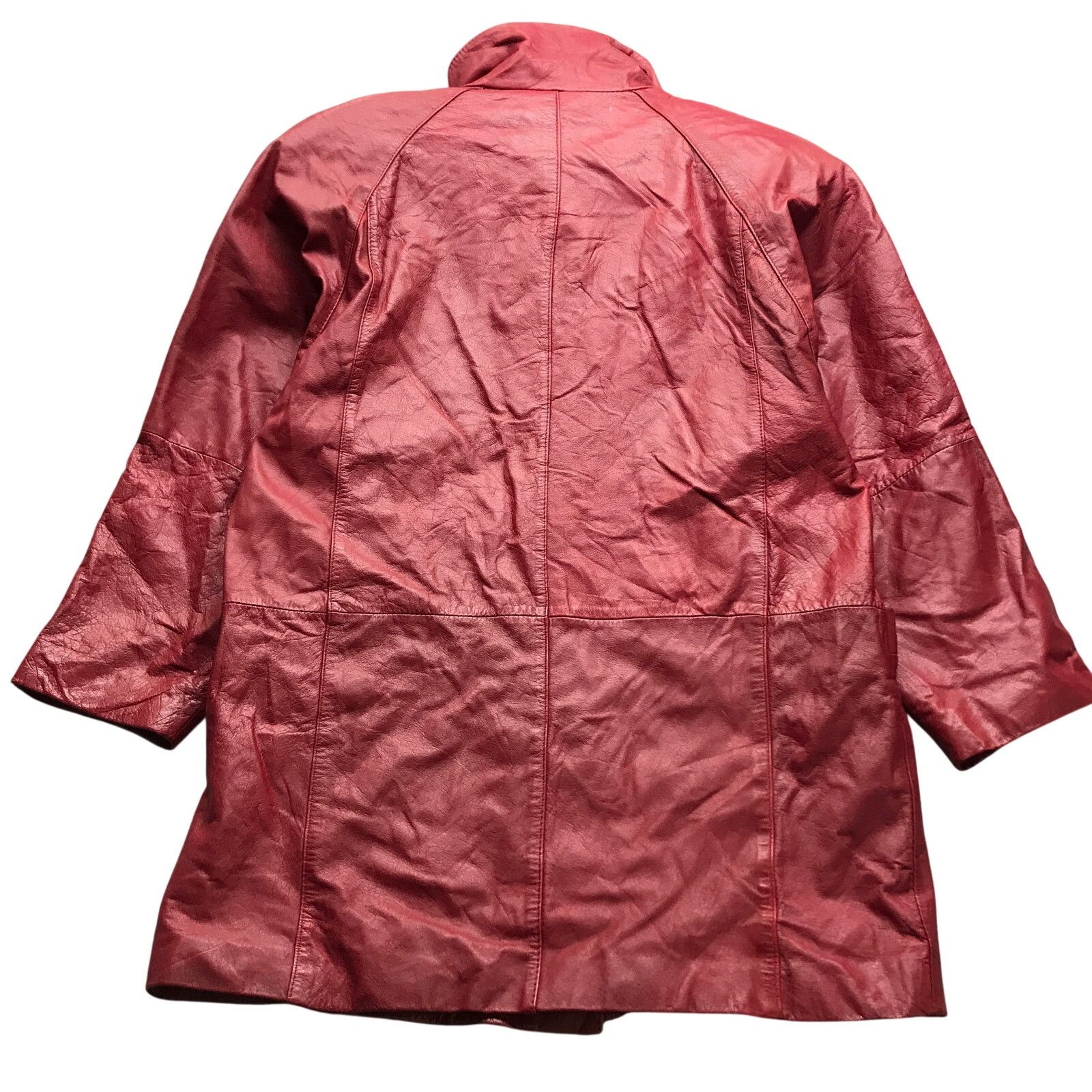 Pelle Pelle Pelle Petite Leather Lined Trench Coat Womens Medium Petite Size M / US 6-8 / IT 42-44 - 8 Thumbnail