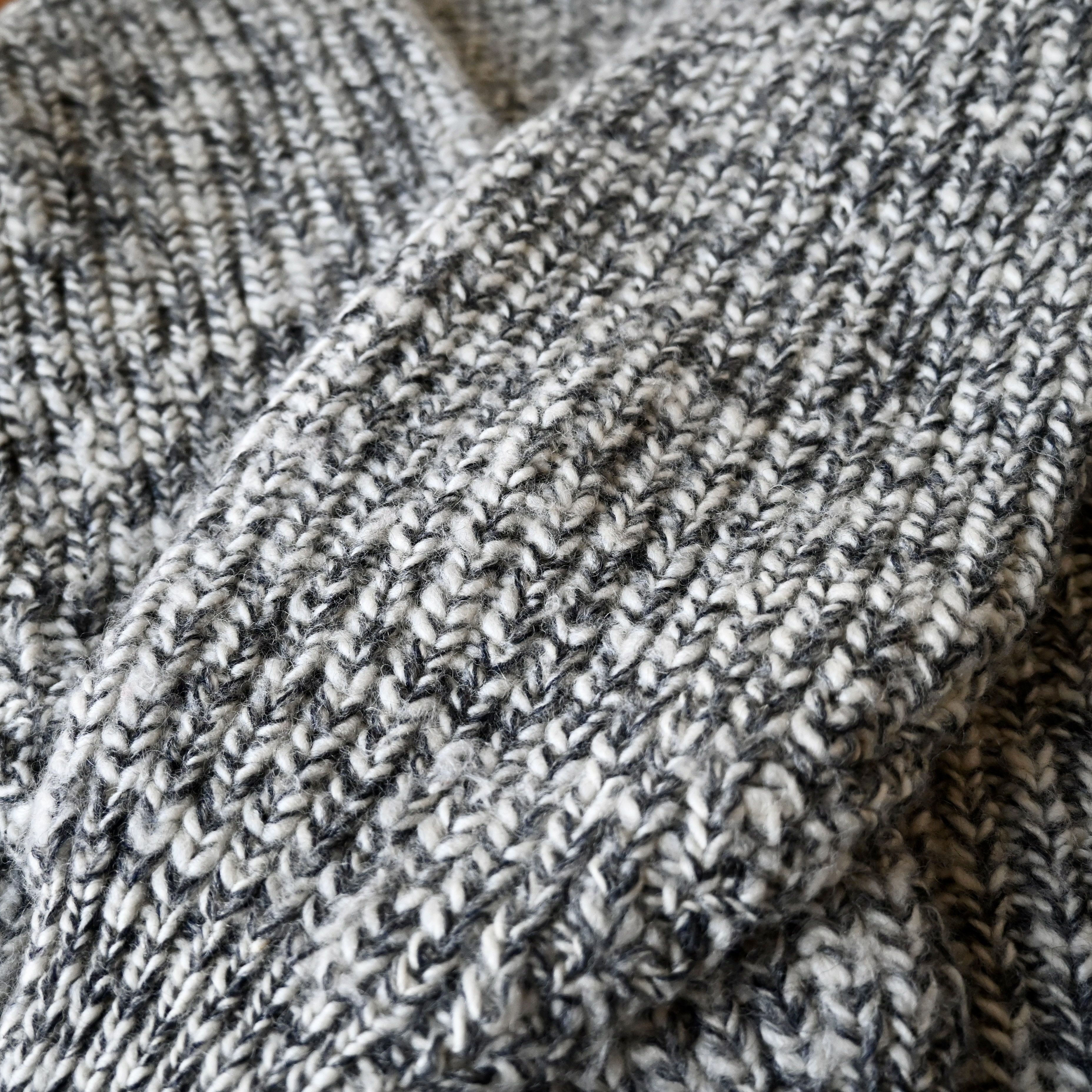 Vintage Vtg MOTHERS S.P.C. marled chunky knit sweater, made in UK Size S / US 4 / IT 40 - 14 Thumbnail