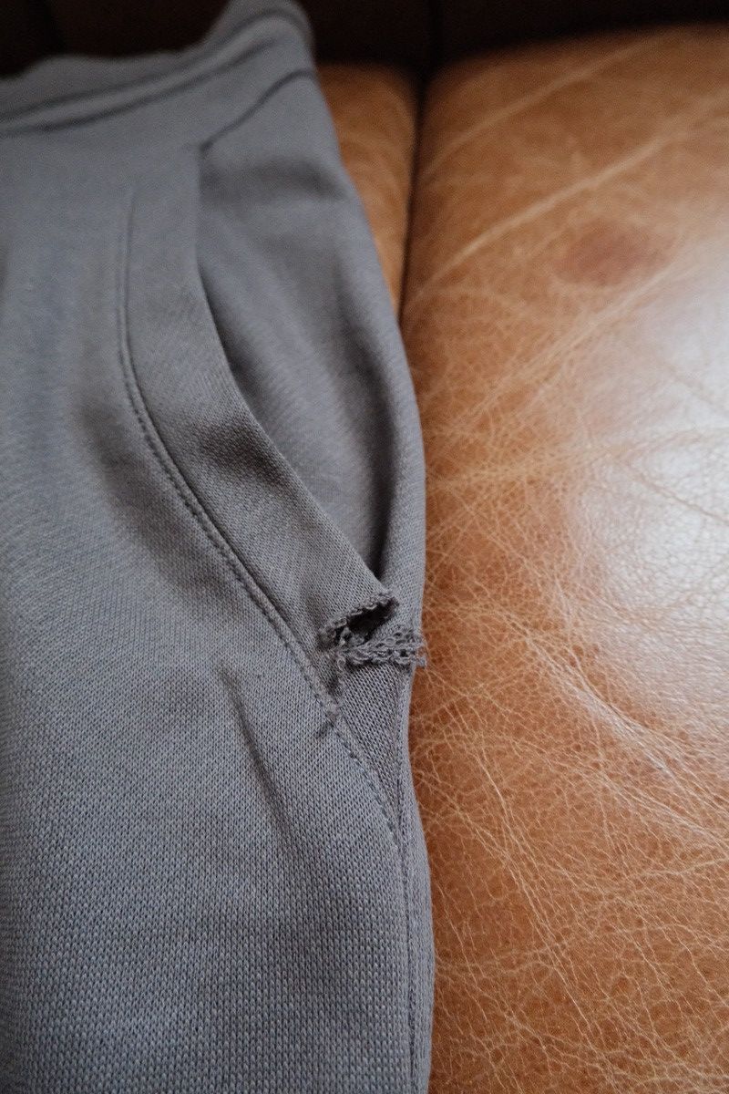 Helmut Lang French Terry Biker Dropcrotch Sweatpants Size US 30 / EU 46 - 8 Thumbnail