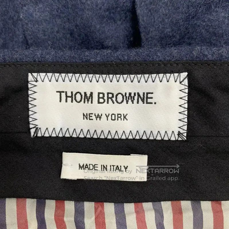 Thom Browne Thom Browne Navy Wool Pleated Skirt . Size 23" - 5 Thumbnail