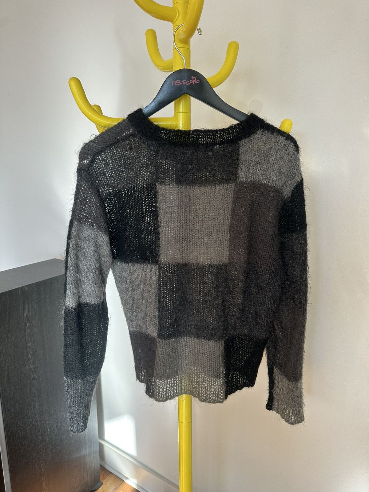 Japanese Brand × Jun Takahashi × Undercover Undercoverism Guruguru Mohair Knit Sweater Size US M / EU 48-50 / 2 - 3 Thumbnail