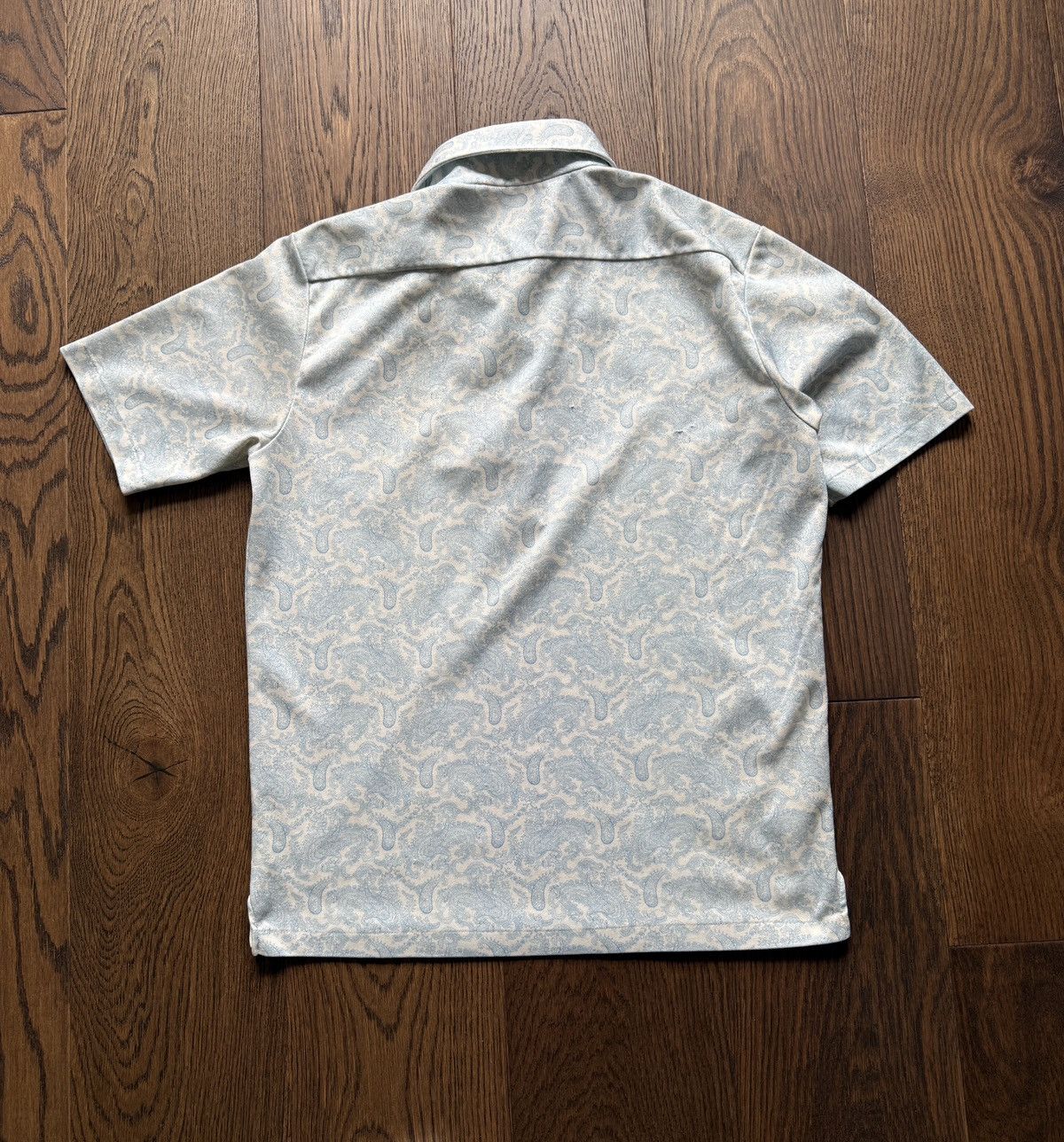 Izod Vintage 60s Izod Paisley Print Patterned Polo Shirt Size US L / EU 52-54 / 3 - 6 Thumbnail