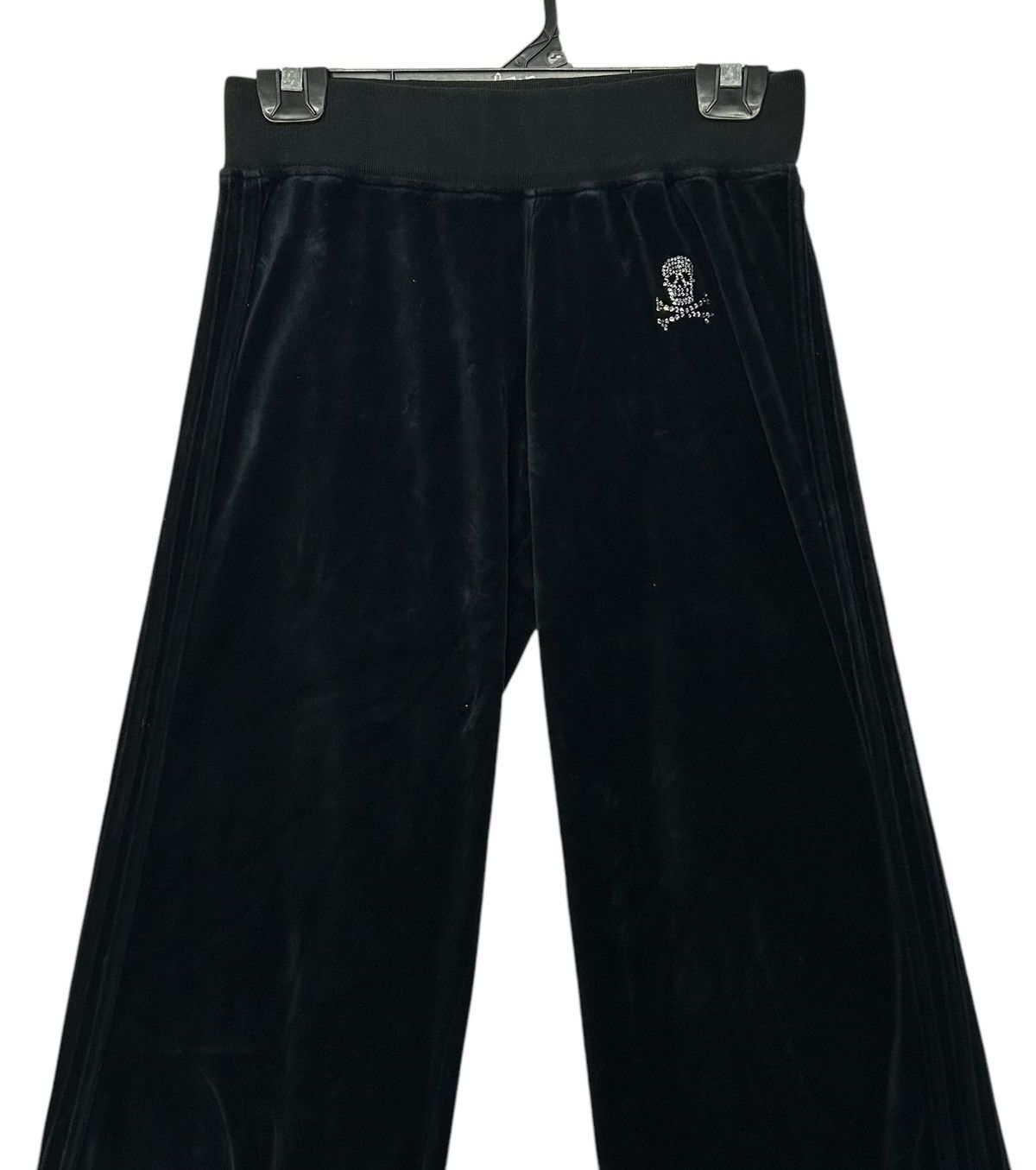 Hysteric Glamour 🔥🔥 HYSTERIC GLAMOUR Velvet Skull Logo Wide Leg Size 28" / US 6 / IT 42 - 3 Thumbnail