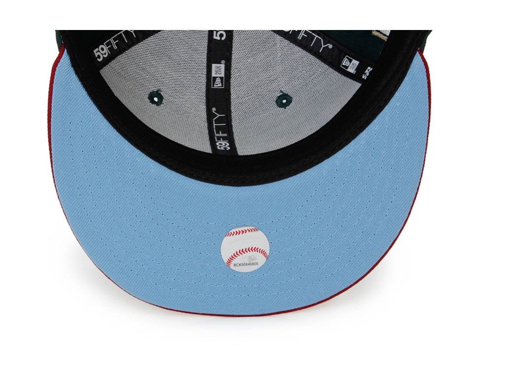 New Era LOS ANGELES DODGERS 59FIFTY FITTED 50TH ANNY SIDE PATCH SZ 7 Size ONE SIZE - 5 Thumbnail