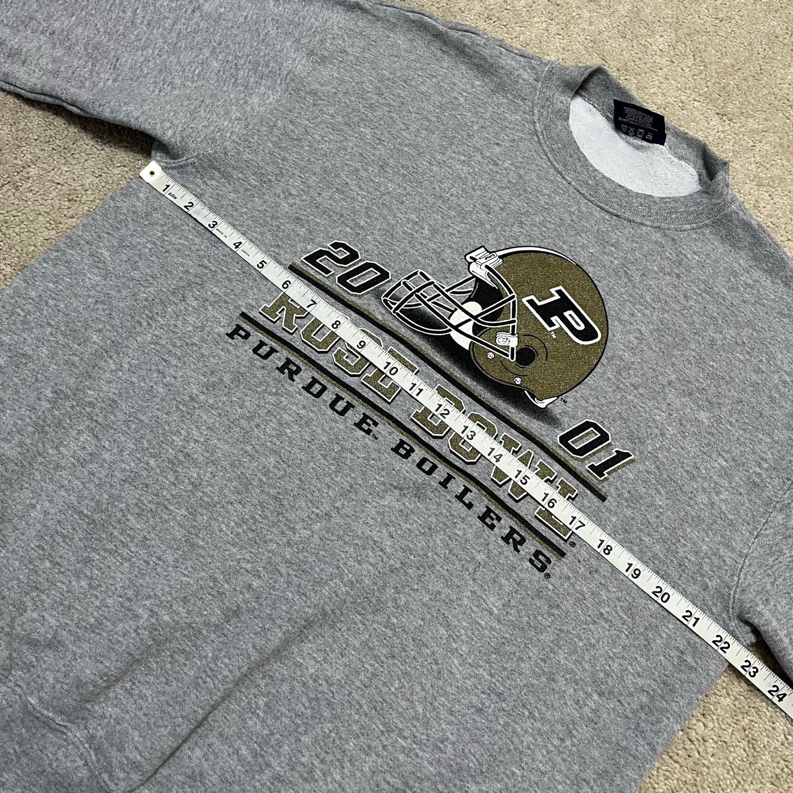 Jansport Vintage Jansport 2001 Purdue Boilermakers Rose Bowl Crewneck Size US M / EU 48-50 / 2 - 6 Thumbnail