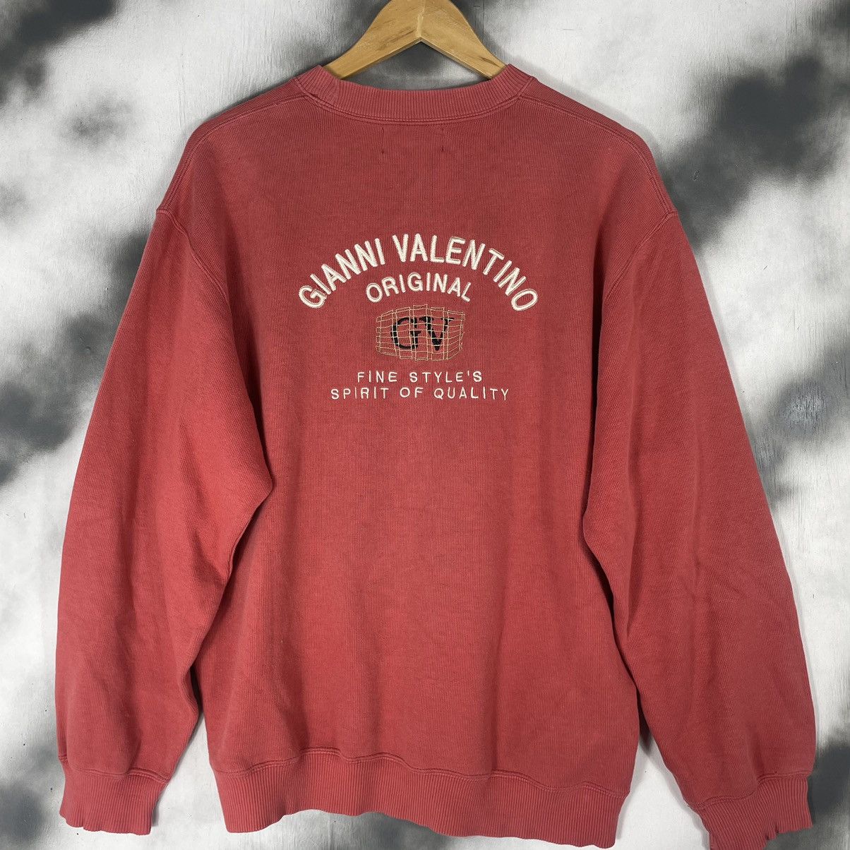 Vintage Gianni Valentino Embroidered Sweatshirt