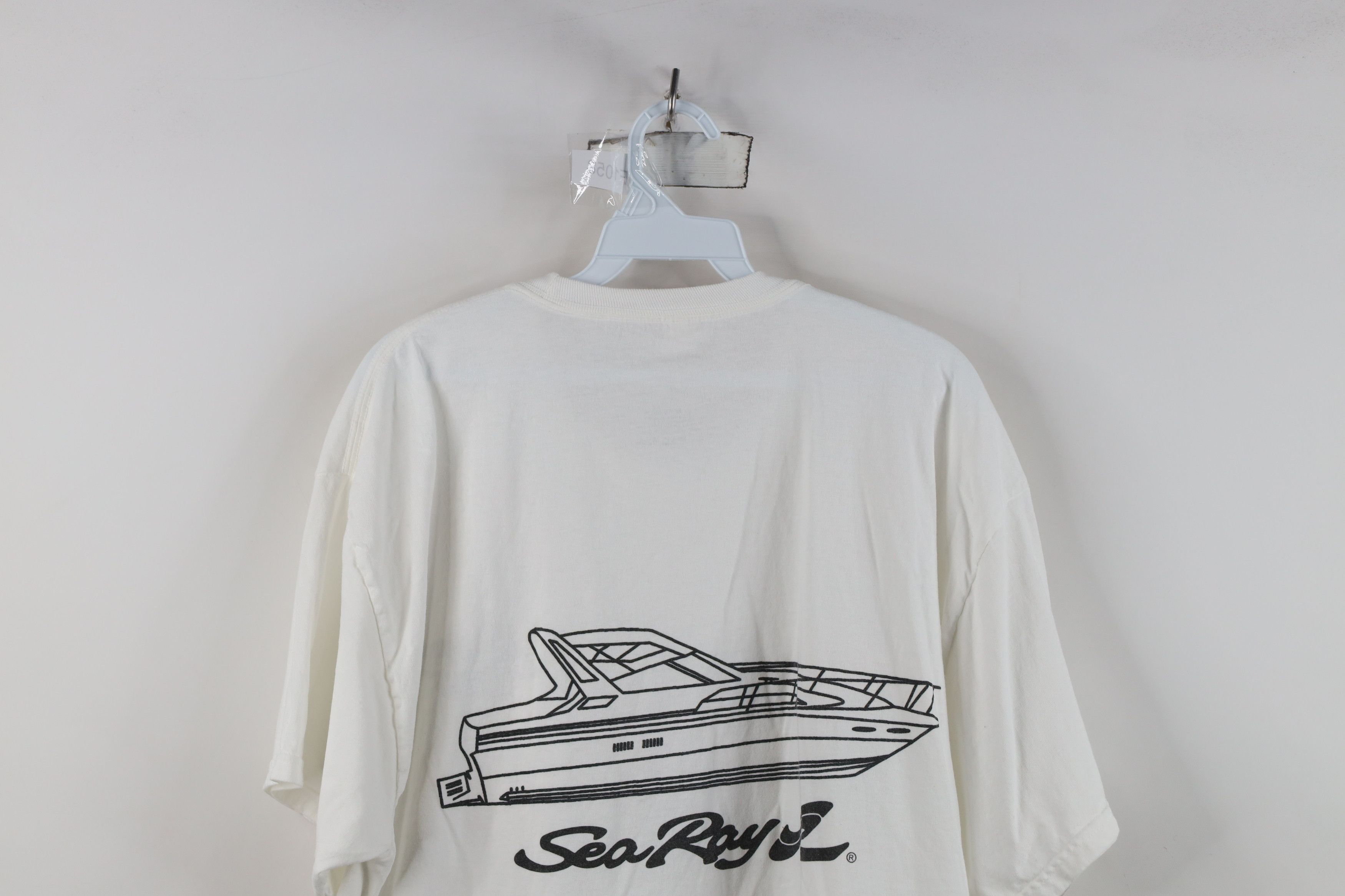 Vintage Vintage Y2K Streetwear Sun Sea Ray Boats Boating T-Shirt Size US XL / EU 56 / 4 - 11 Thumbnail