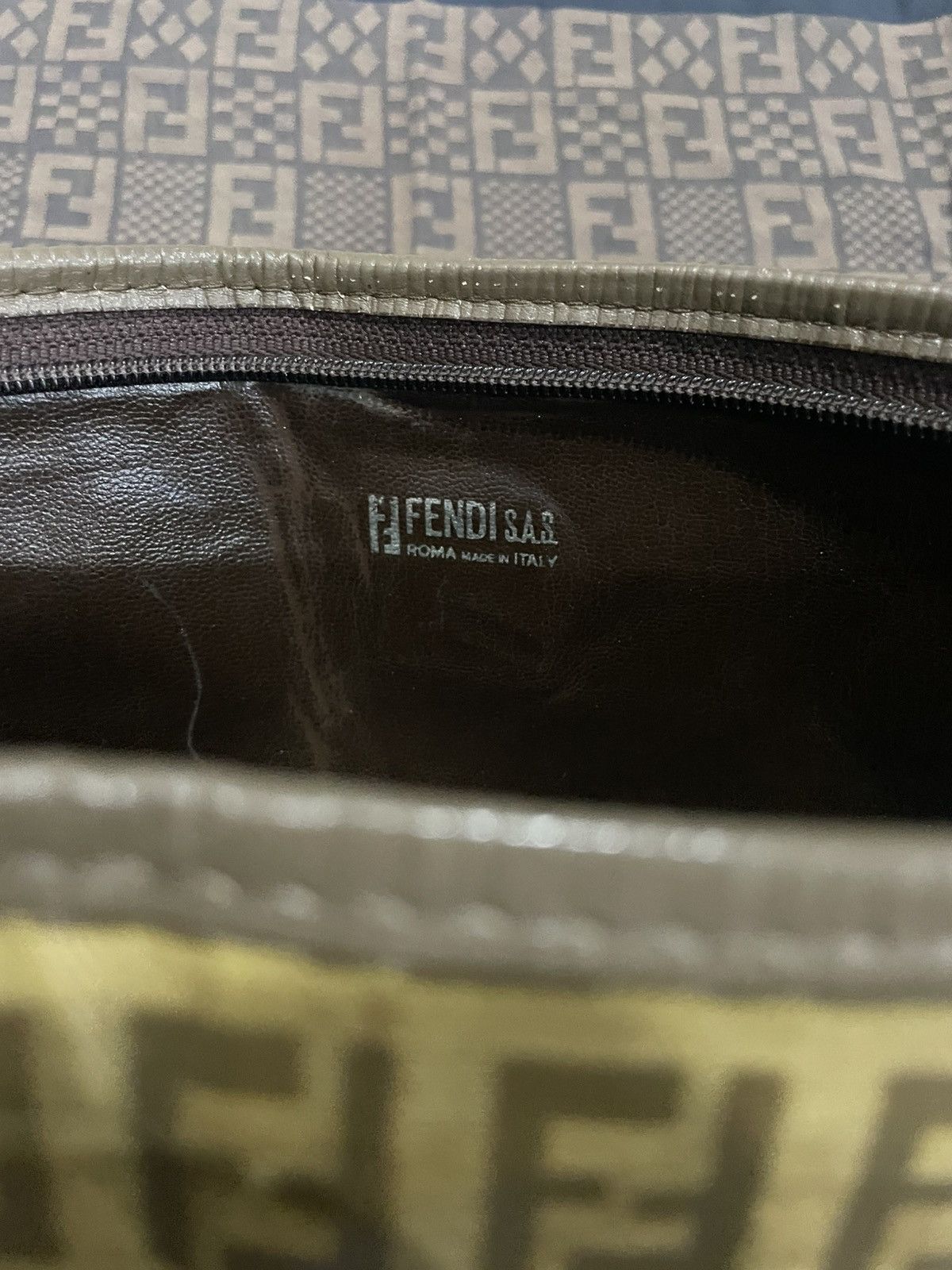 Fendi Fendi Zuccq Clutch Size ONE SIZE - 10 Thumbnail