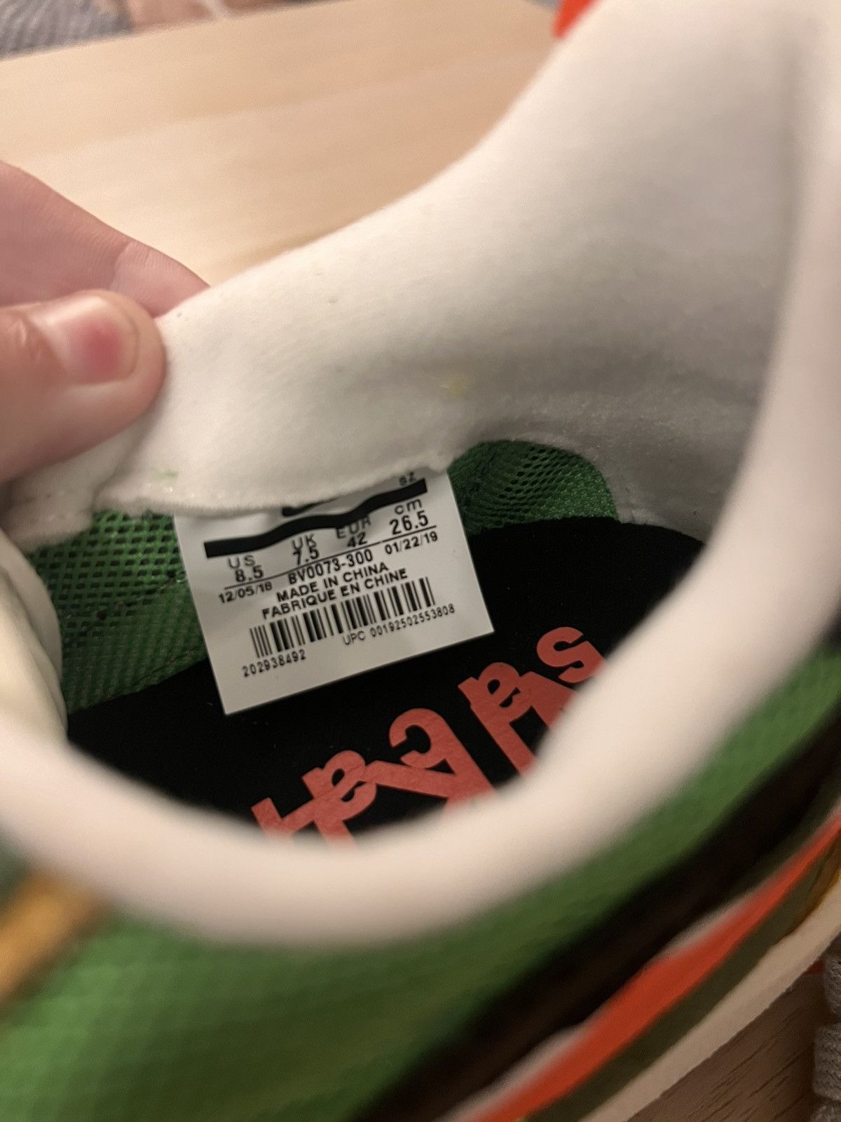 Nike × Sacai Nike x Sacai LDWAFFLE Size US 8.5 / EU 41-42 - 6 Thumbnail