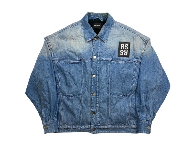 Raf Simons Raf Simons AW20 silhouette denim jacket Size US S / EU 44-46 / 1 - 1 Thumbnail