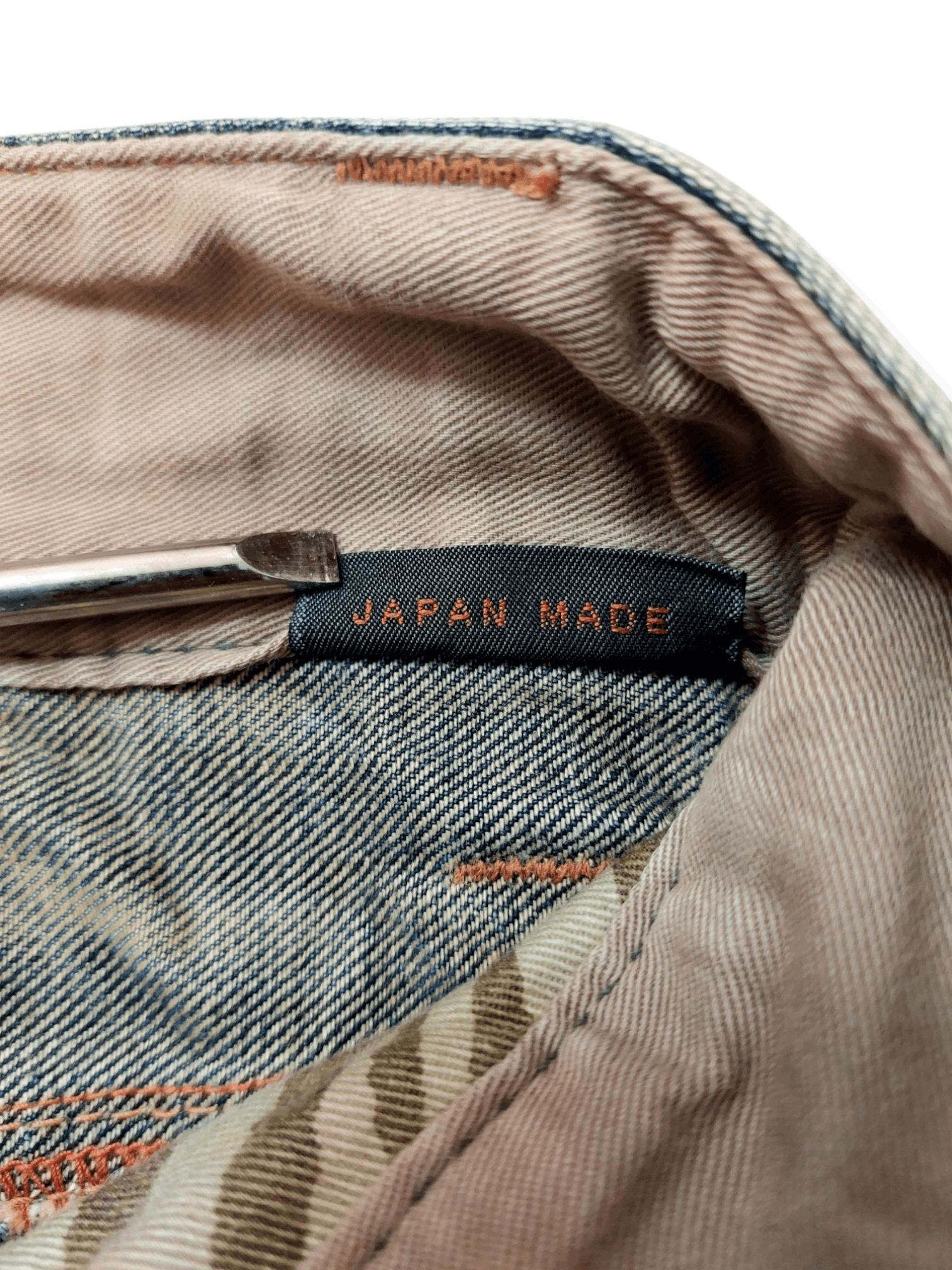 Blueway Japan Made Baggy Distressed Denim
