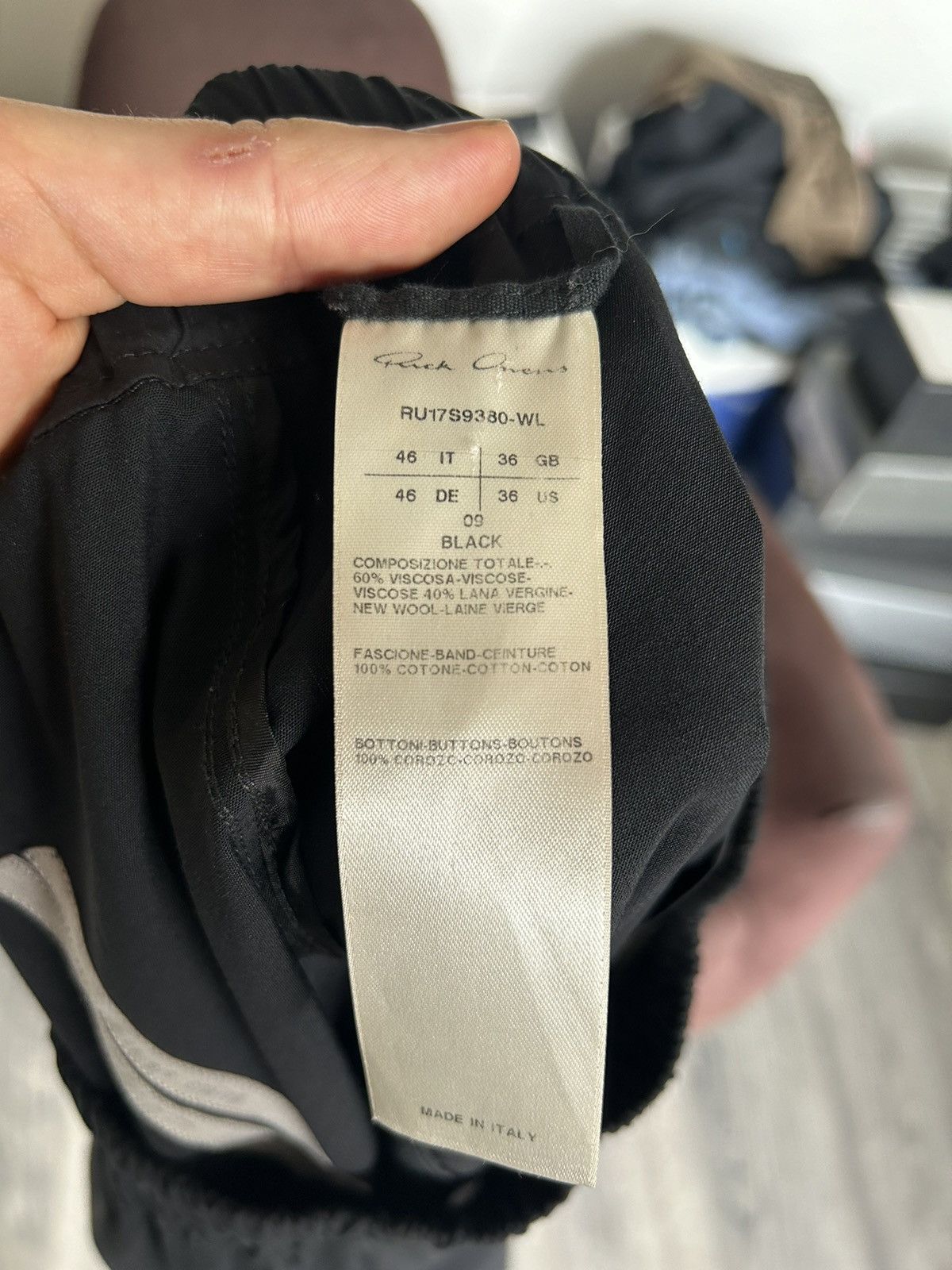 Rick Owens Walrus SS17 Drop-Crotch Pants Size US 30 / EU 46 - 7 Thumbnail