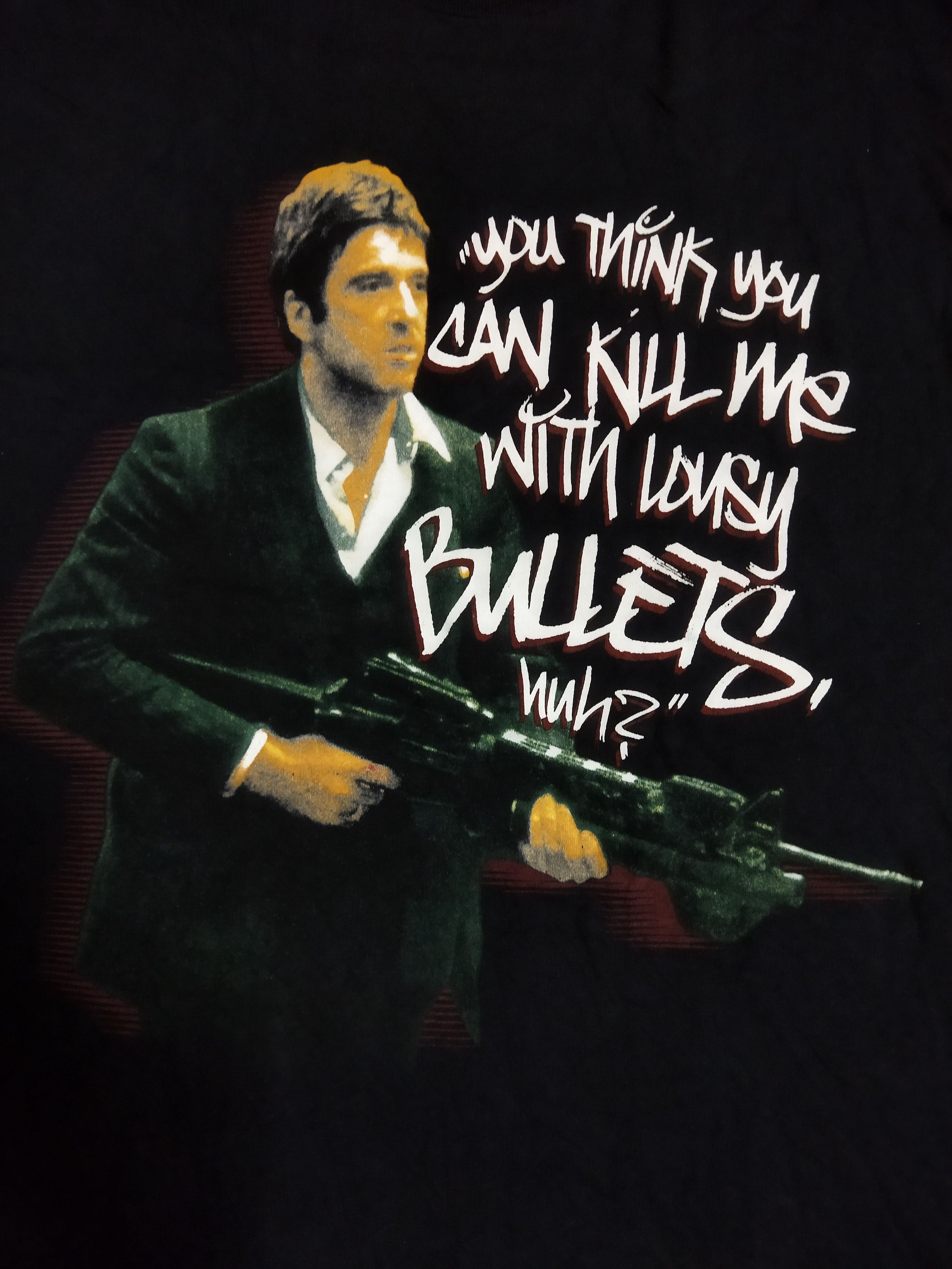 Vintage Vintage Scarface Tee Size US L / EU 52-54 / 3 - 3 Thumbnail
