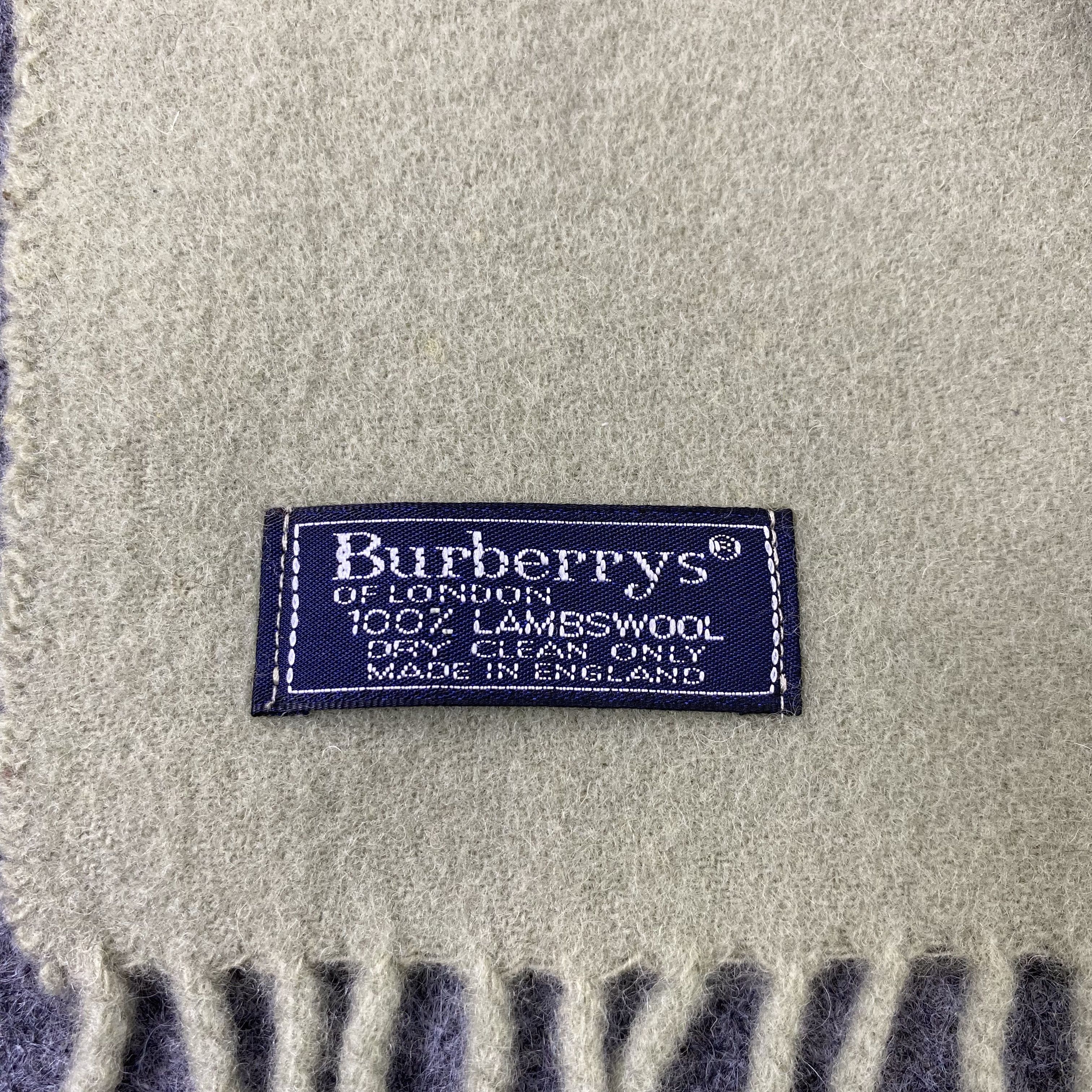 Burberry Burberry Wool Scarf / Muffler / Neckwear-K011 Size ONE SIZE - 6 Thumbnail