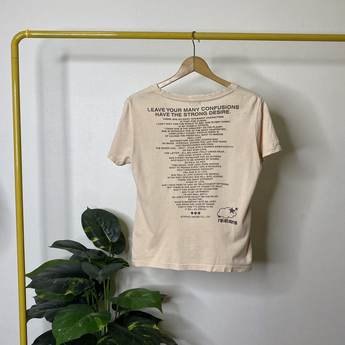 Hysteric Glamour × Japanese Brand Neo Stance Hysteric Glamour Style Distressed T Shirt Size US S / EU 44-46 / 1 - 7 Thumbnail
