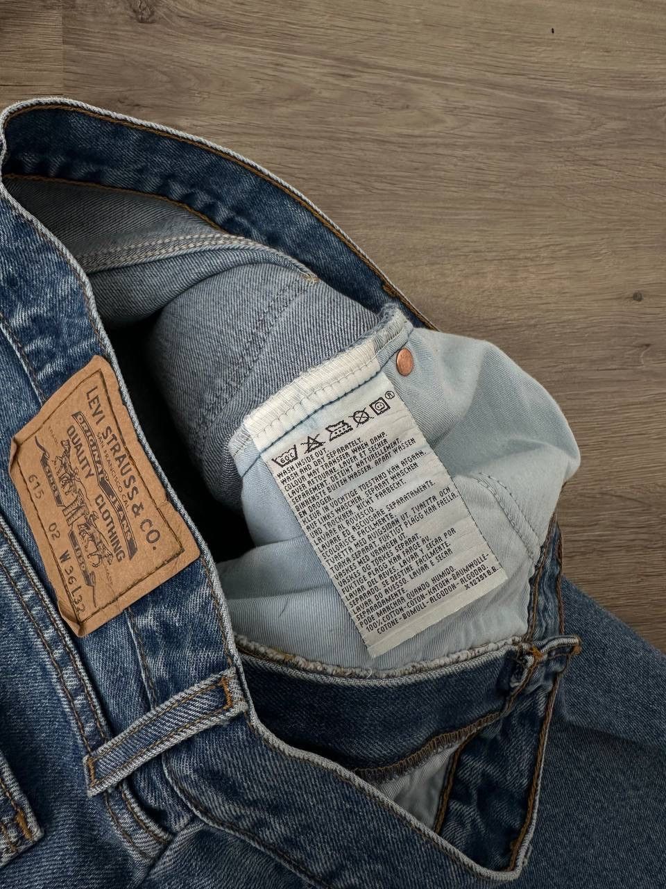 Levi's × Vintage Vintage Levi’s Denim Blue Orange Tab Pants Size US 36 / EU 52 - 7 Thumbnail