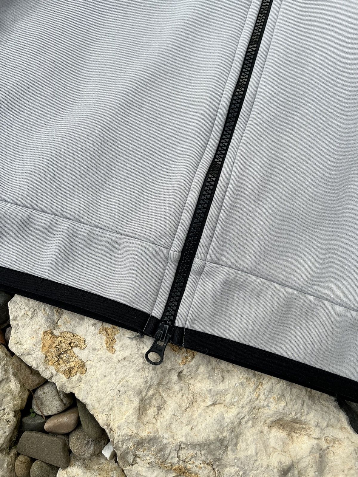 Nike rare Nike tech fleece light grey hype zip hoodie sweatshirt Size US M / EU 48-50 / 2 - 14 Thumbnail