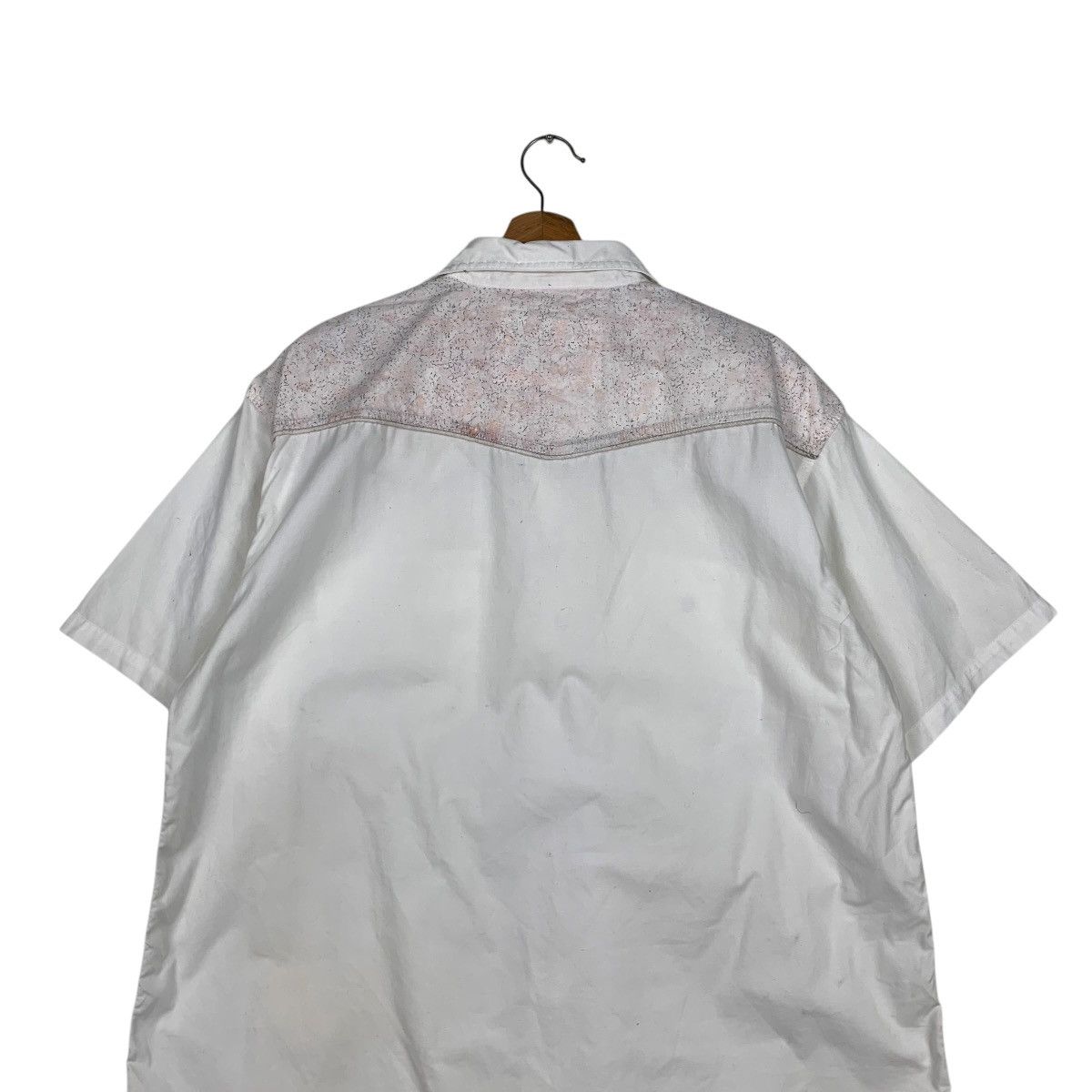 Japanese Brand OFF ROAD White Work Shirt Button Up Western Shirt #1934-C84 Size US L / EU 52-54 / 3 - 15 Thumbnail