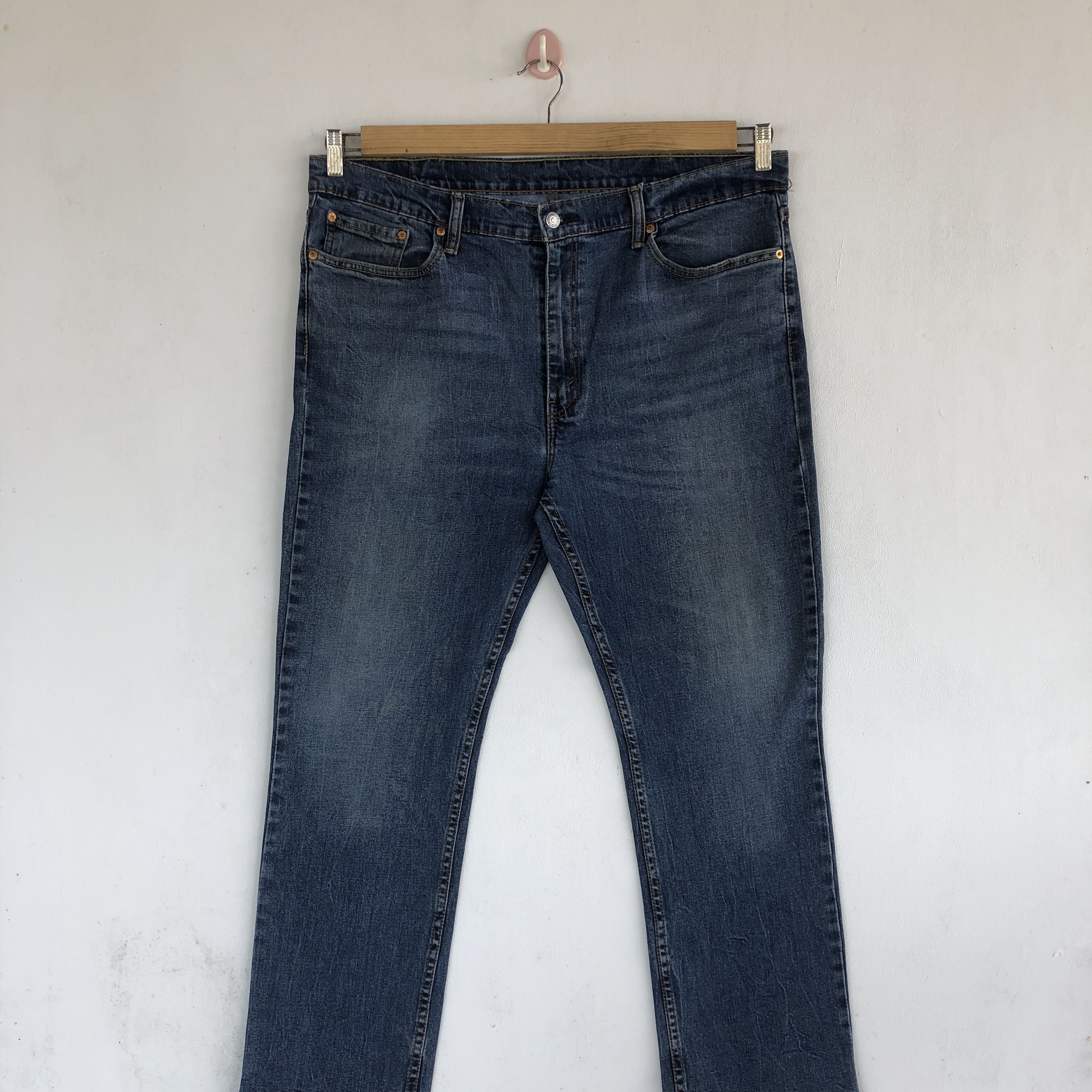 Levi's Vintage Y2K Levis Faded Jeans Levi's 514 Light Wash Denim Size US 38 / EU 54 - 3 Thumbnail