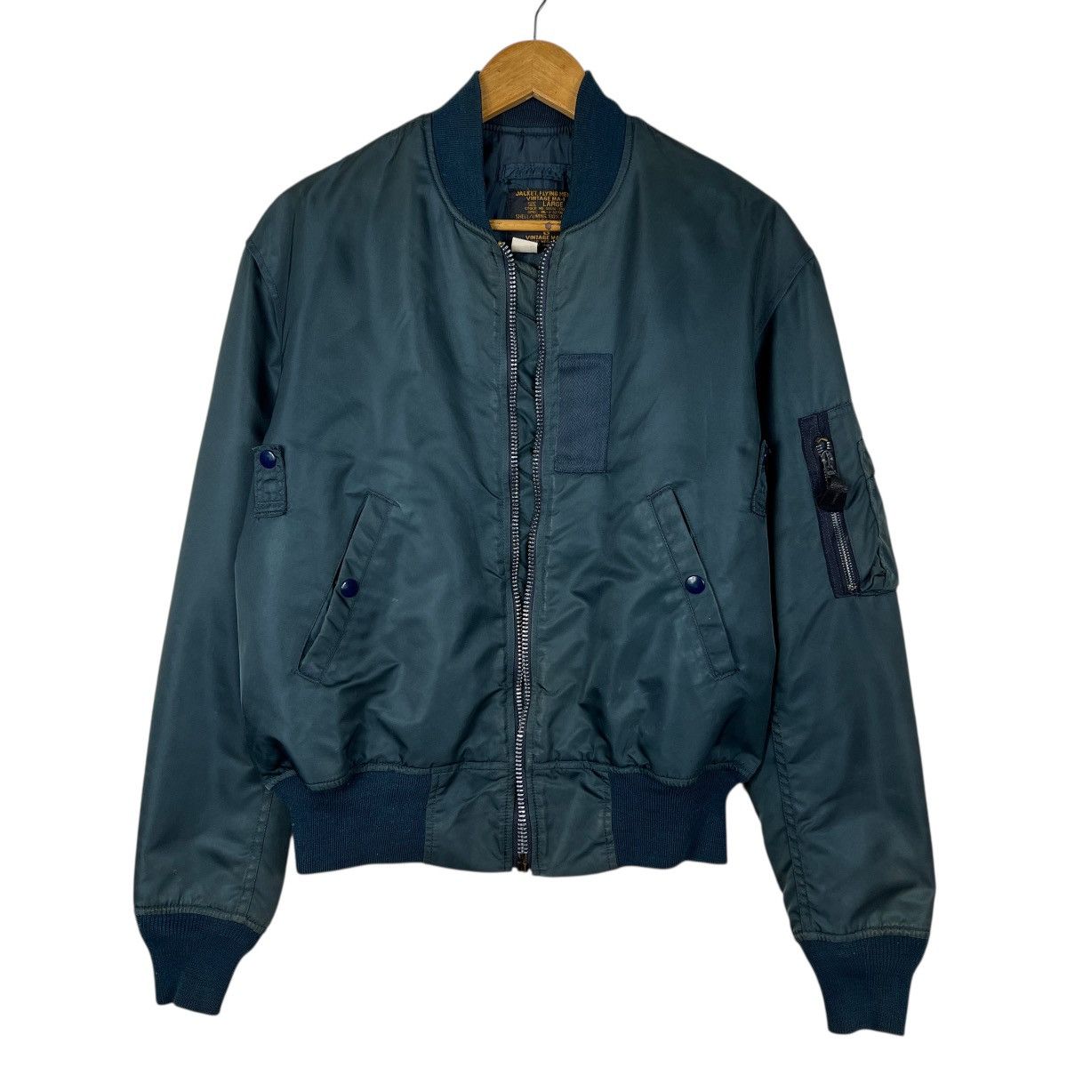 Cooper 🔥 Vintage Ma-1 Us Air Force Cooper Mfg Bomber Jacket Size US L / EU 52-54 / 3 - 1 Thumbnail