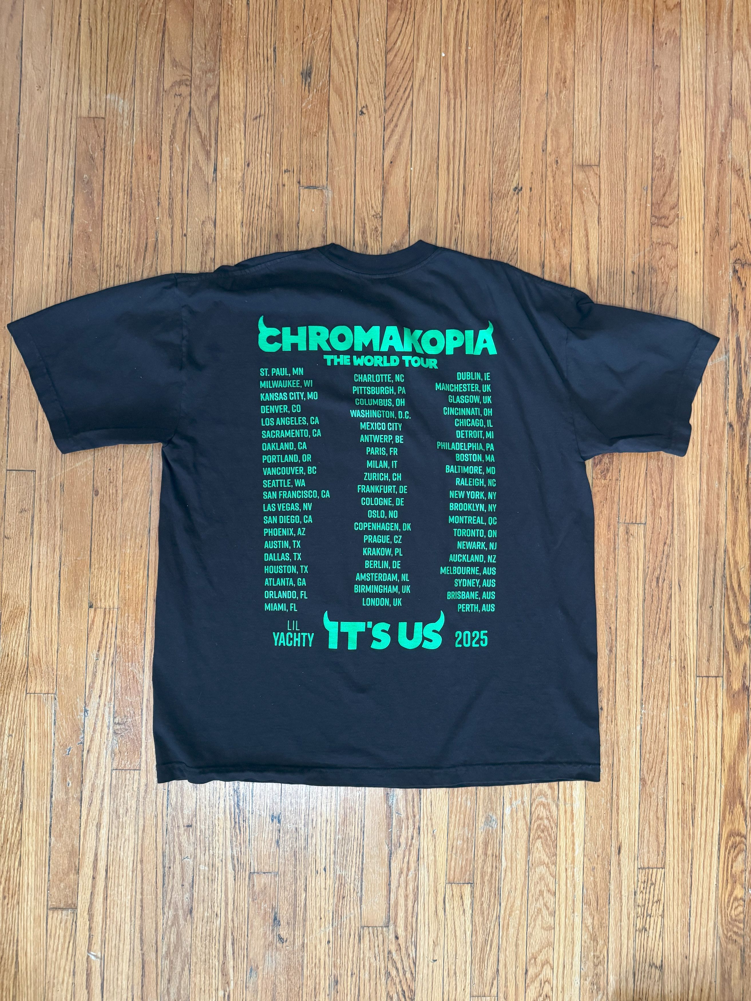 Tyler The Creator Tyler, The Creator × Lil Yachty Chromakopia 2025 Tee Size US L / EU 52-54 / 3 - 2 Thumbnail