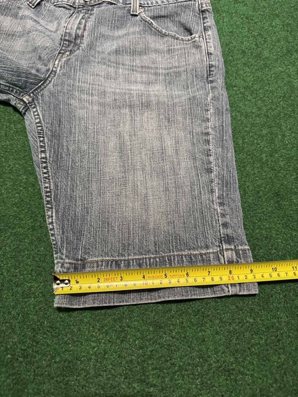Levi's Vintage Clothing Levis Vintage Jorts 14 Baggy Low Rise 34 12” Denim Shorts Size 36" / US 14 / IT 50 - 6 Thumbnail