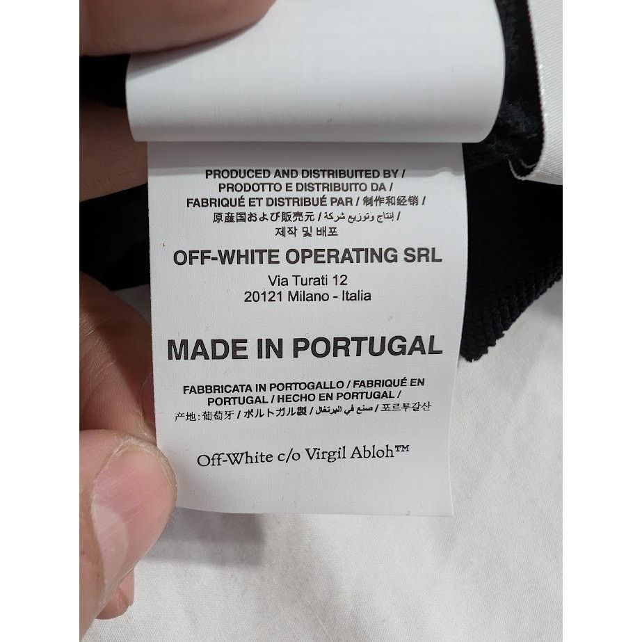 Off-White o1rshd1 Full Diag Sport Sweatpants & Joggers in Black/White Size US 32 / EU 48 - 23 Thumbnail