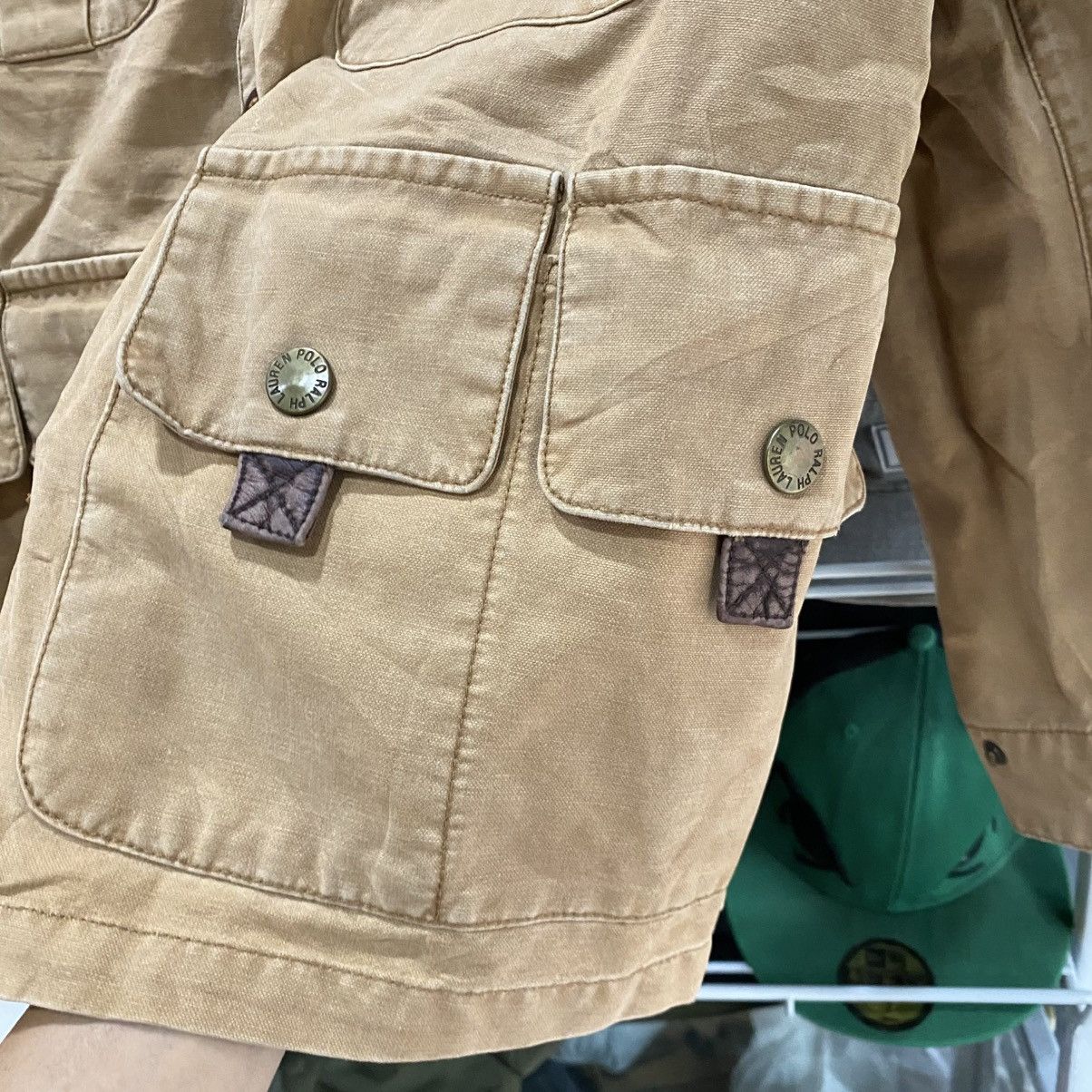 Polo Ralph Lauren × RRL Ralph Lauren Vintage Polo Ralph Lauren Hunting Multi Pocket Jacket Size S Size US S / EU 44-46 / 1 - 11 Thumbnail