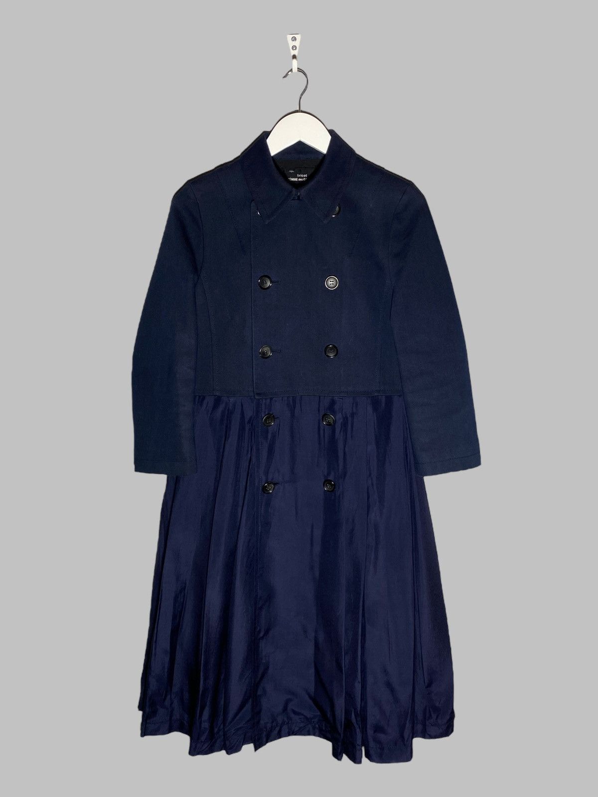 Comme des Garcons 🔥 COMME DES GARÇONS TRICOT HYBRID TRENCH DRESS JAPAN VIBES Size S / US 4 / IT 40 - 1 Thumbnail