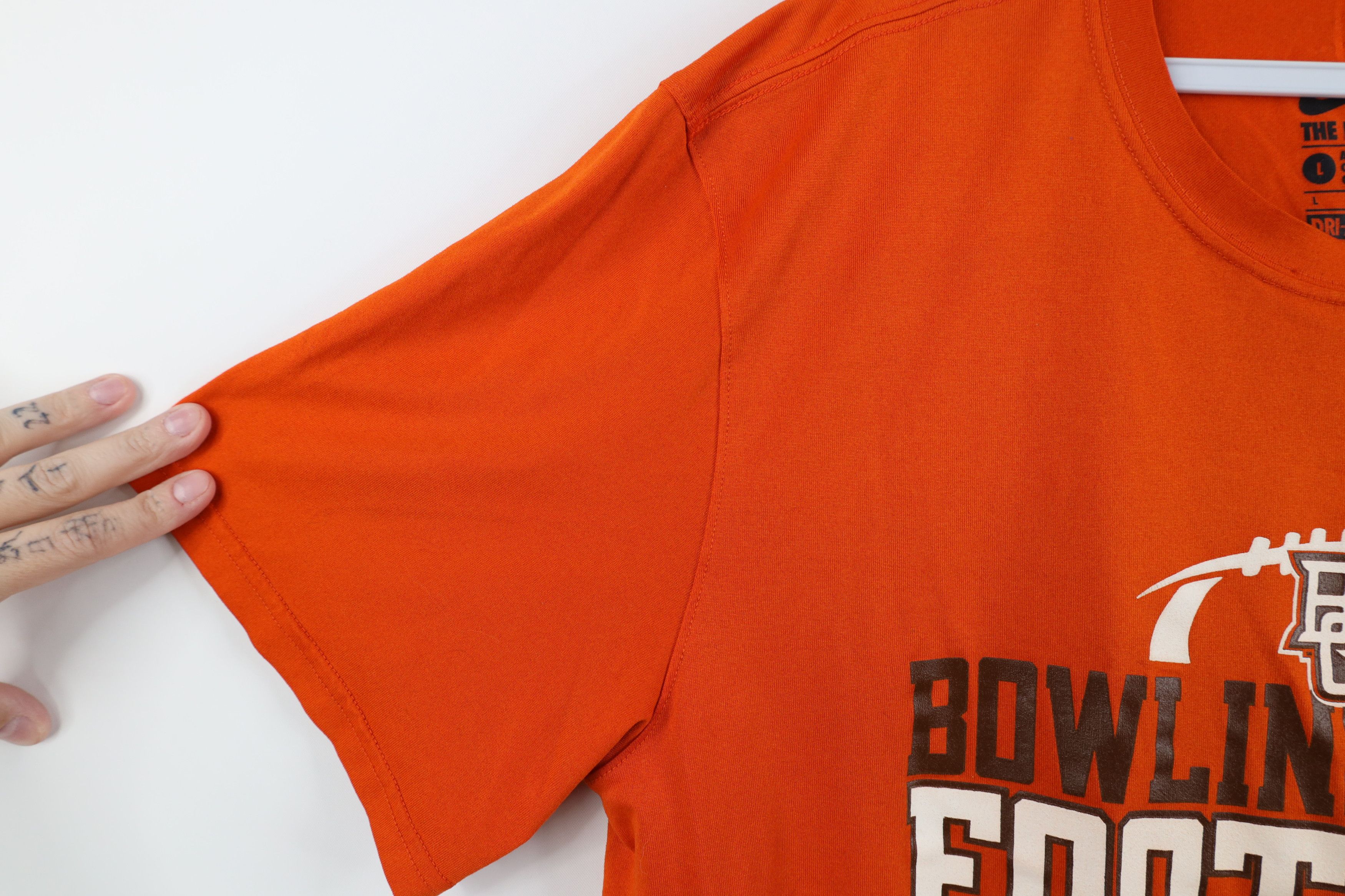 Nike Nike Issued Bowling Green State University Football T-Shirt Size US L / EU 52-54 / 3 - 7 Thumbnail