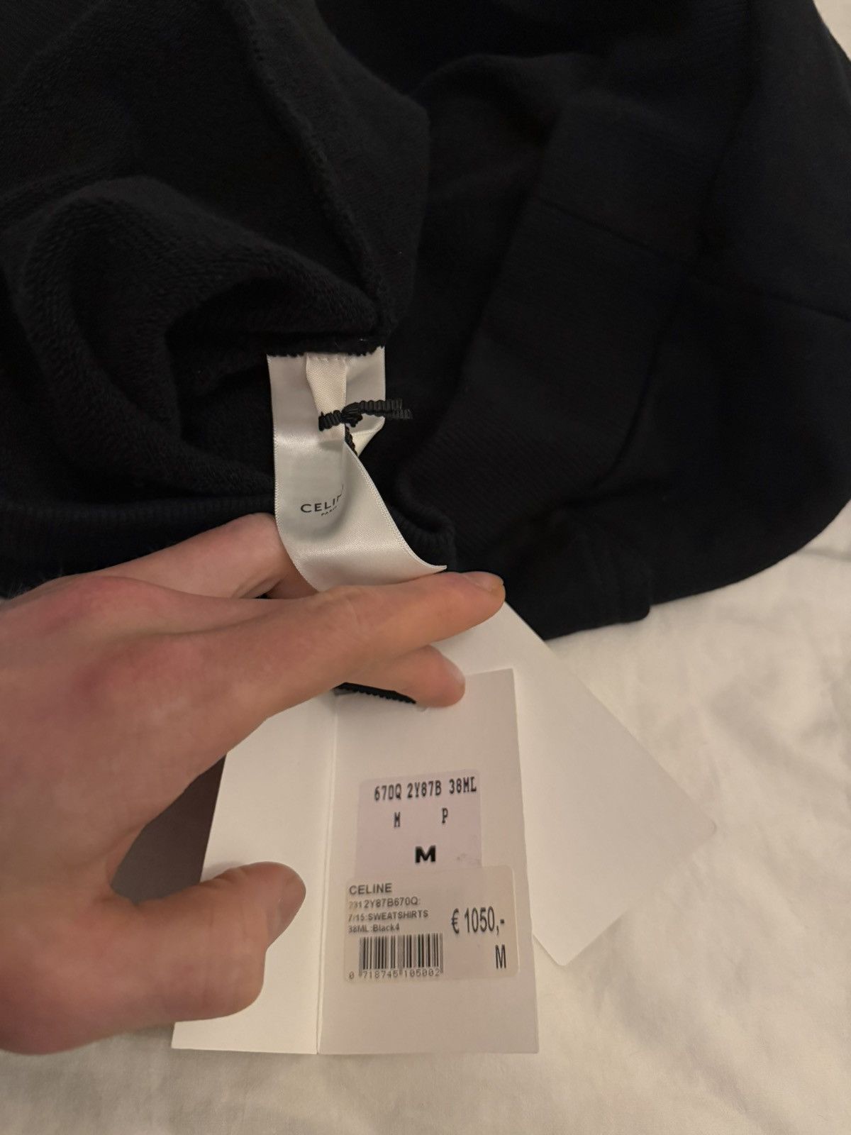 Celine Celine Rhinestone Hoodie Size US M / EU 48-50 / 2 - 7 Thumbnail