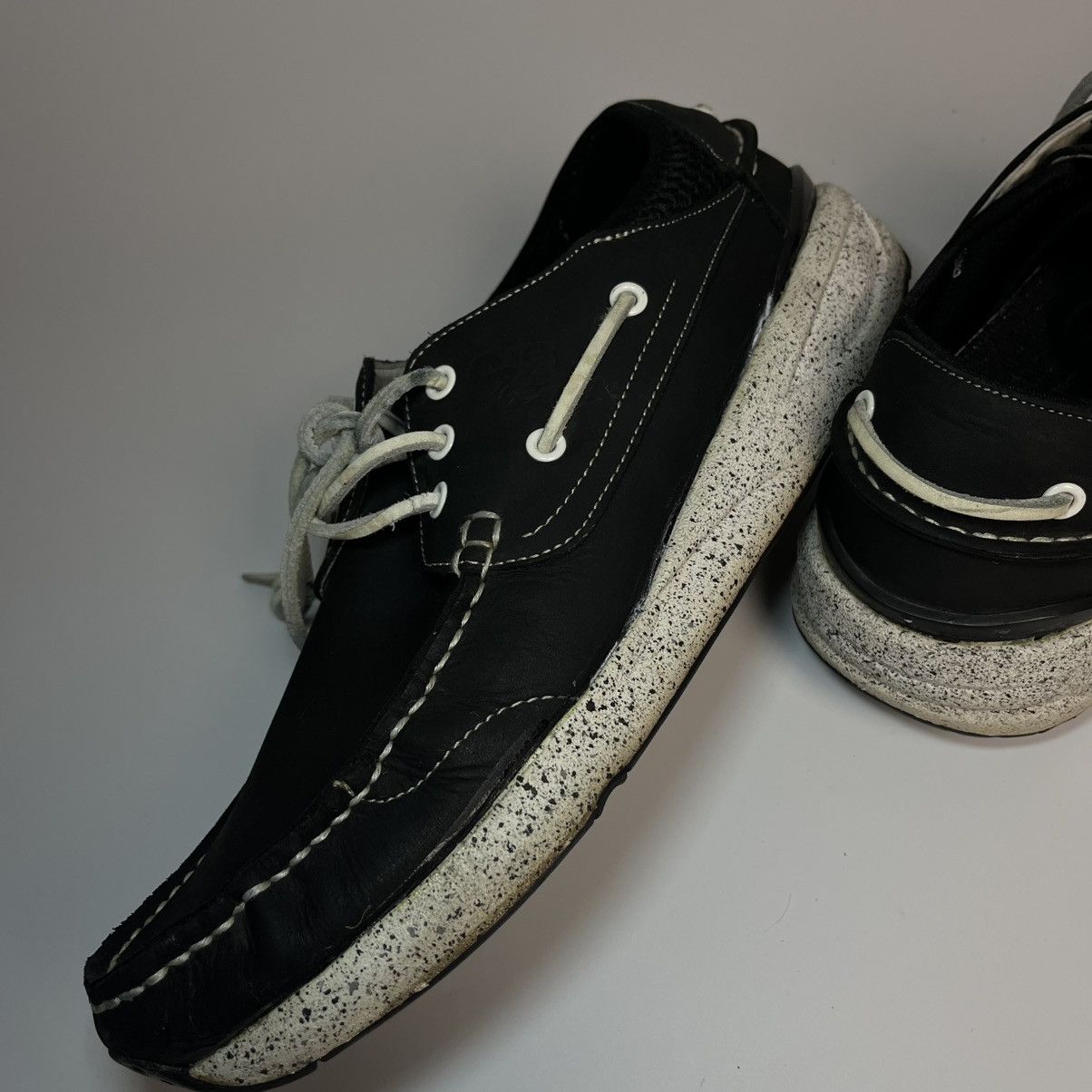 Sophnet. × Visvim Visvim x SOPHNET. Hockney Black Leather – Rare Collab Size US 9.5 / EU 42-43 - 13 Thumbnail