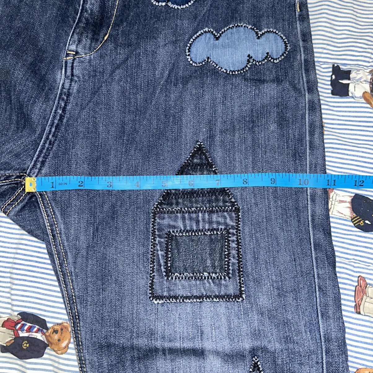 Ne-Net Issey Miyake By Ne-net Patchwork Jeans Size US 29 - 20 Thumbnail