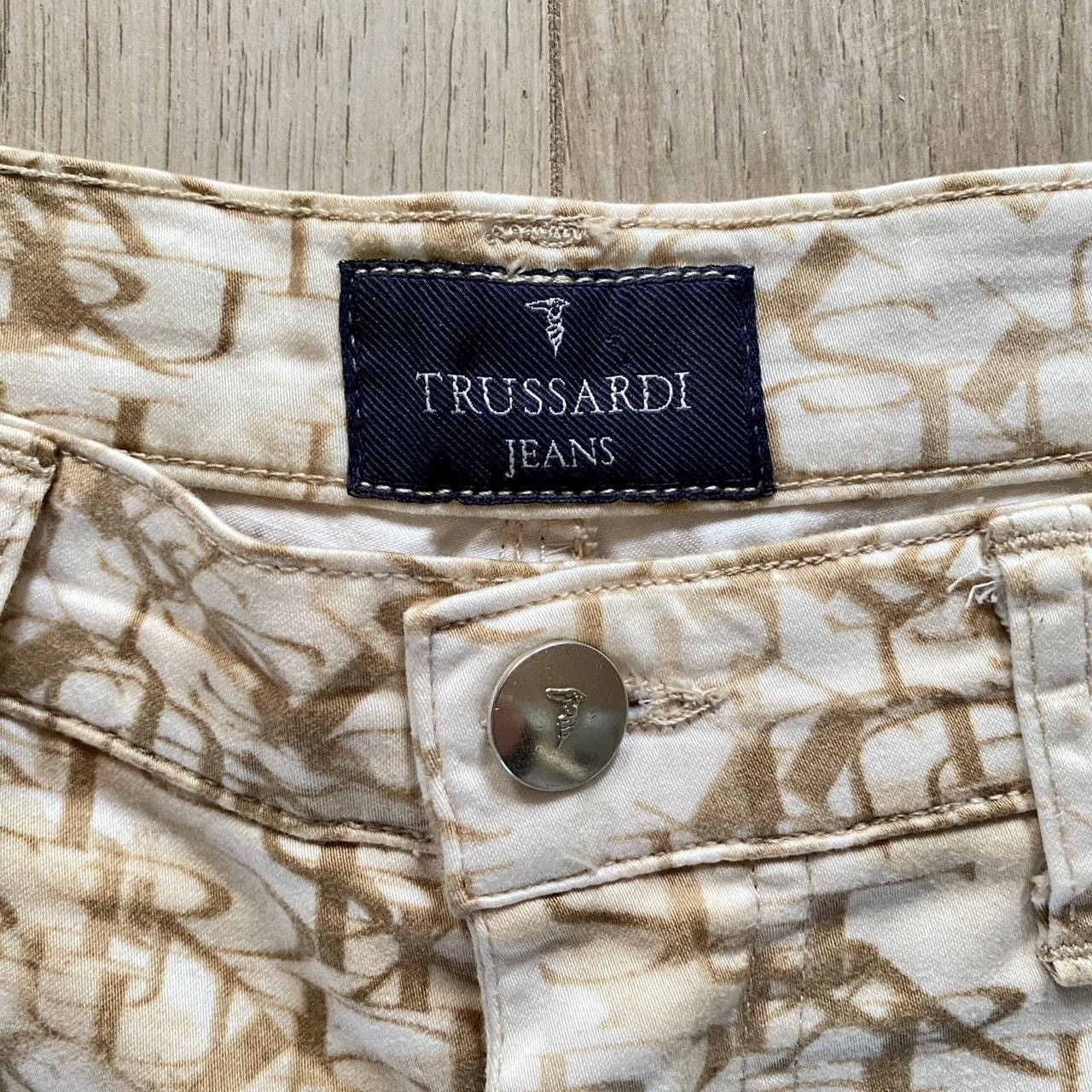 Trussardi Trussardi Y2K monogram logo jeans Size 28" / US 6 / IT 42 - 3 Thumbnail