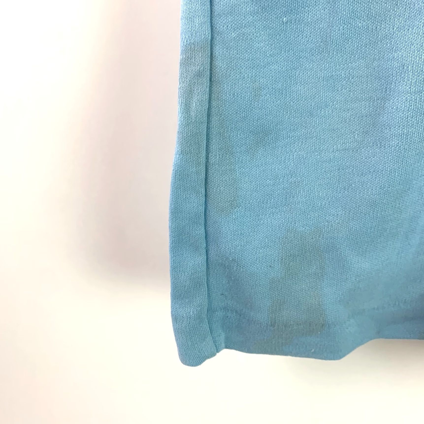 Vintage VINTAGE Polo Shirt Campus Le Tigre Blue Short Sleeve XL Mens Polo Shirt 1970s Cotton Blend USA Size US XL / EU 56 / 4 - 6 Thumbnail