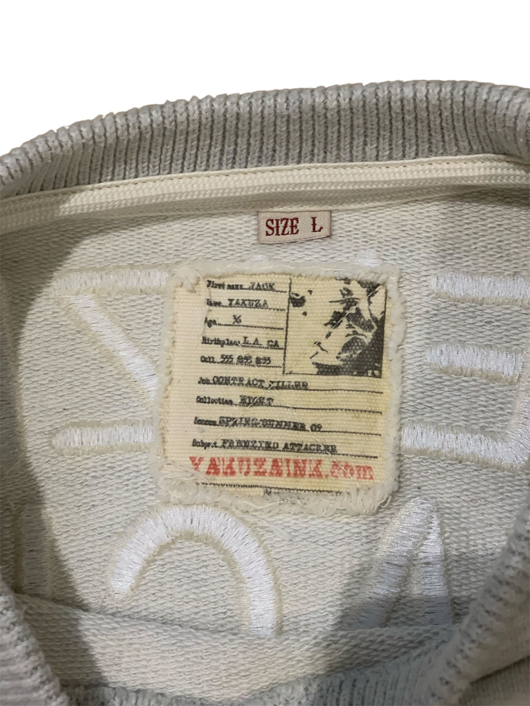 Japanese Brand Yakuzaink Sweatshirt Streetwear Gorilla Size US L / EU 52-54 / 3 - 6 Thumbnail